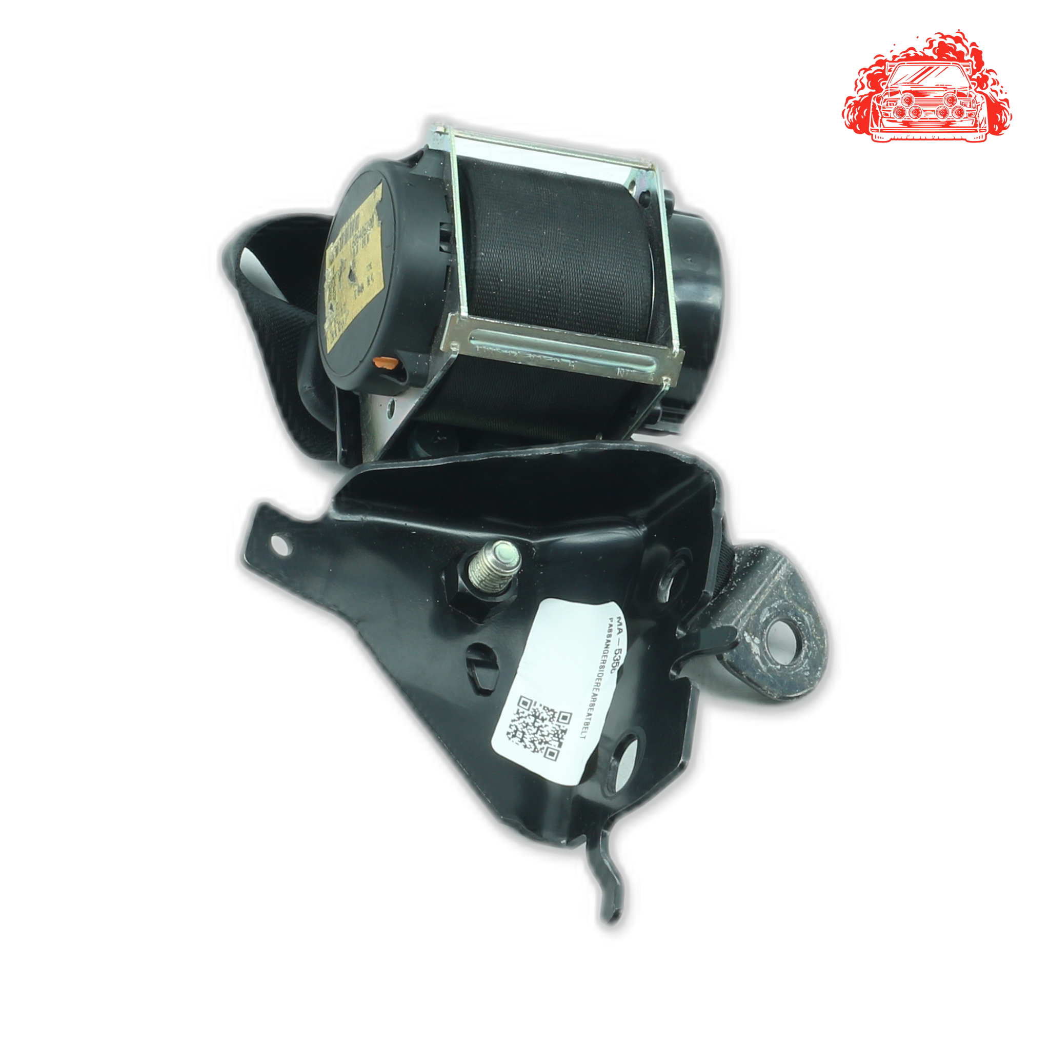 Used MAZDA MAZDA3 2.3 MPS Silver Passengers Side Rear Seat Belt - OEM Part 02BS5E