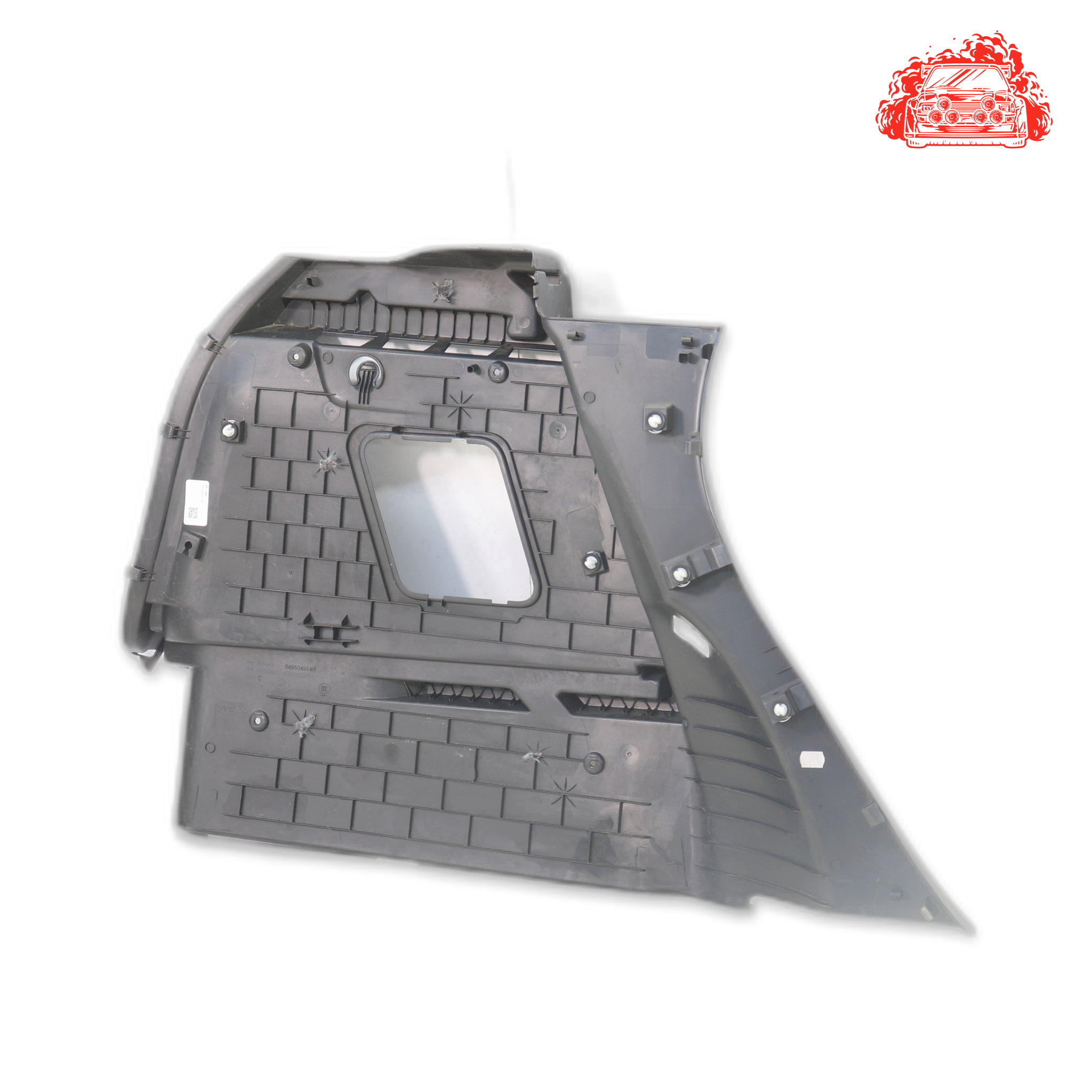 Used RENAULT CAPTUR 900T Drivers Side Rear Trunk Luggage Panel Trim - OEM Part 849504914R