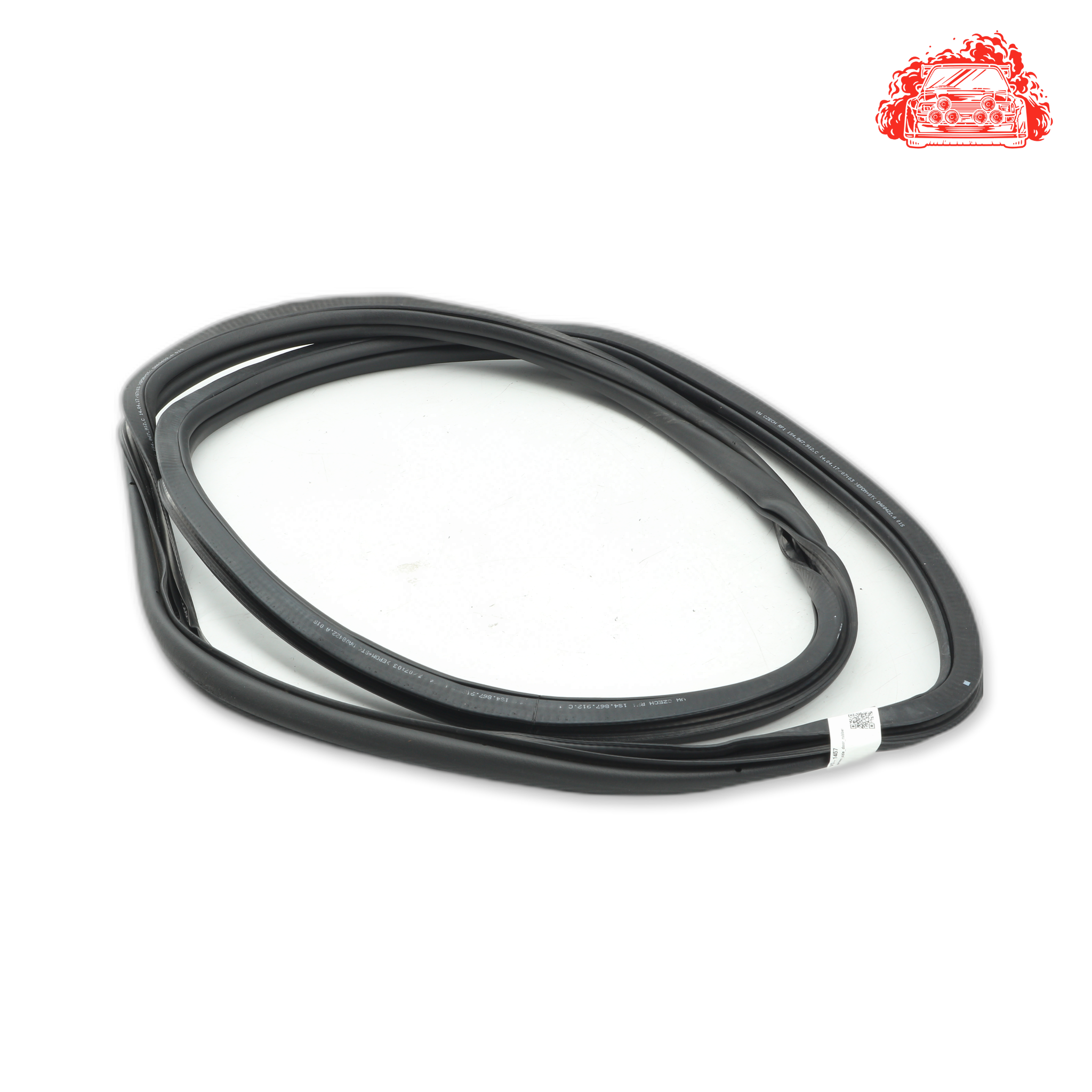 Driver Side Front Door Rubbers - Part Number 1S4867912C for Volkswagen Up Cross