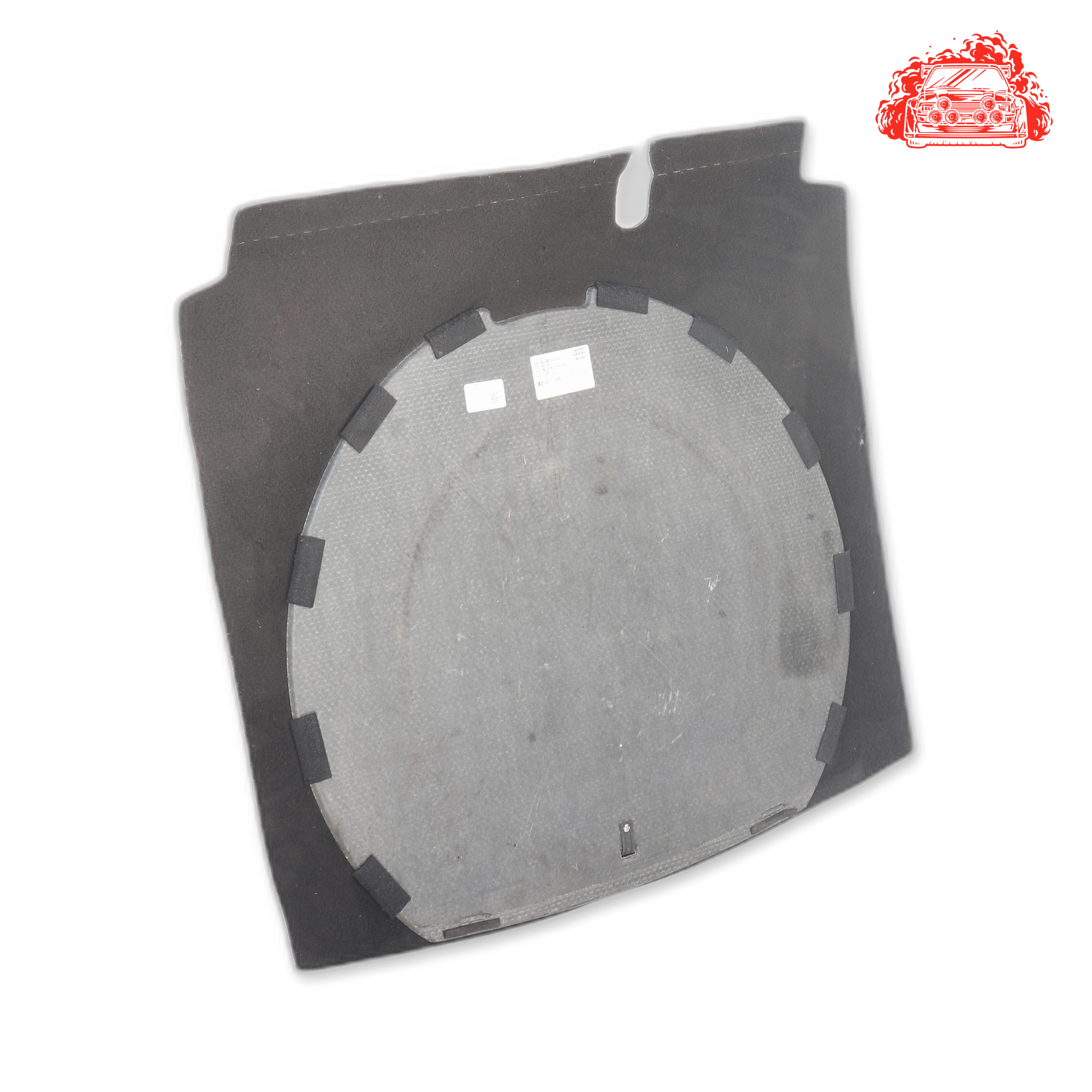 Used AUDI A3 Trunk Floor Mat Cover - OEM Part 8P0863463K87A