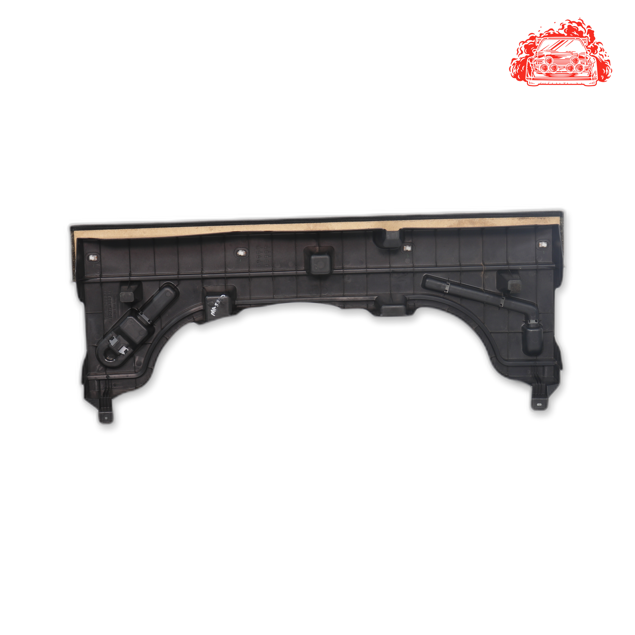 Used MAZDA MAZDA3 2.3 MPS Silver Trunk Spare Tire Tool Kit Compartment Board - OEM Part B37F688E0