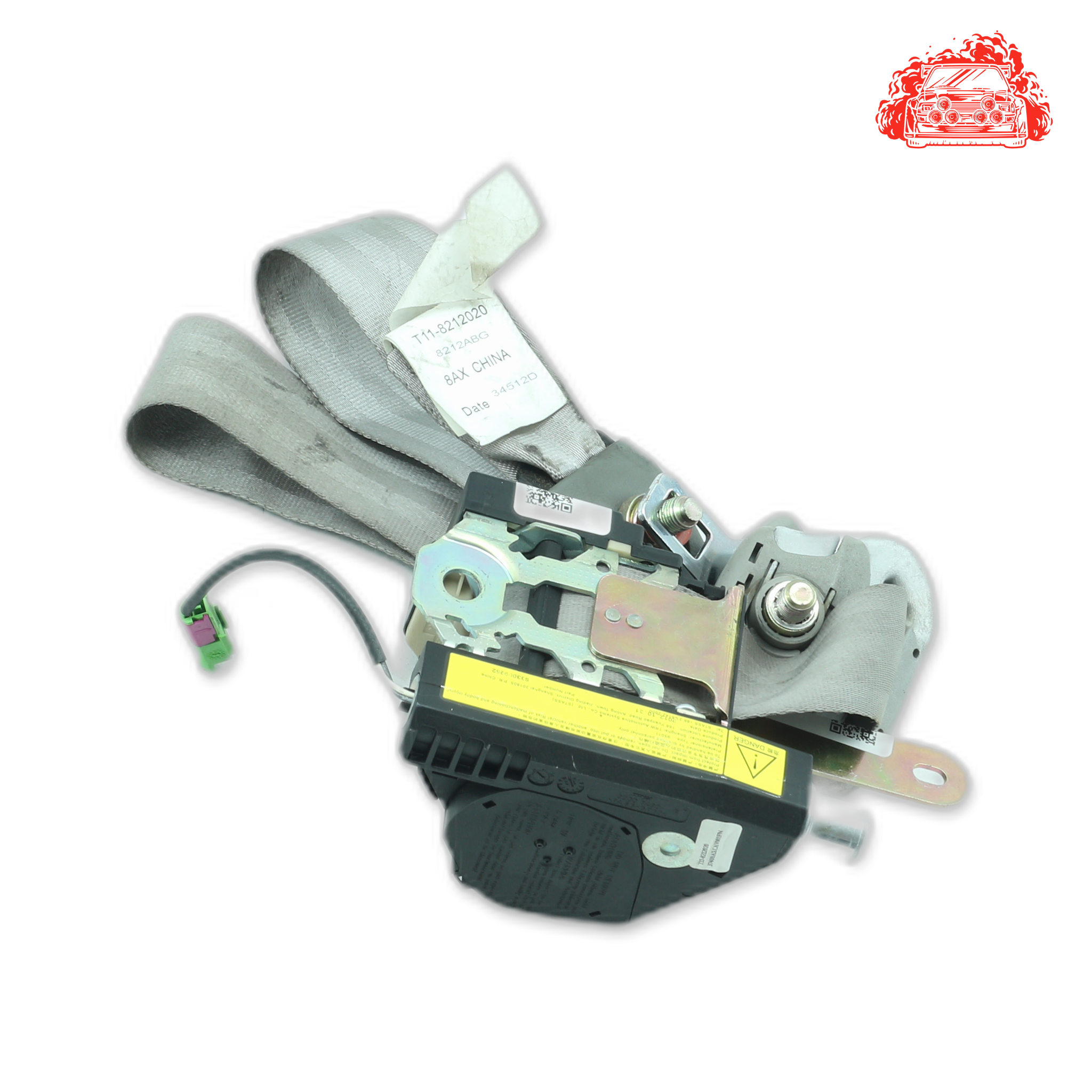 Used CHERY 1.6 TX Drivers Side Front Seatbelt - OEM Part T118212020