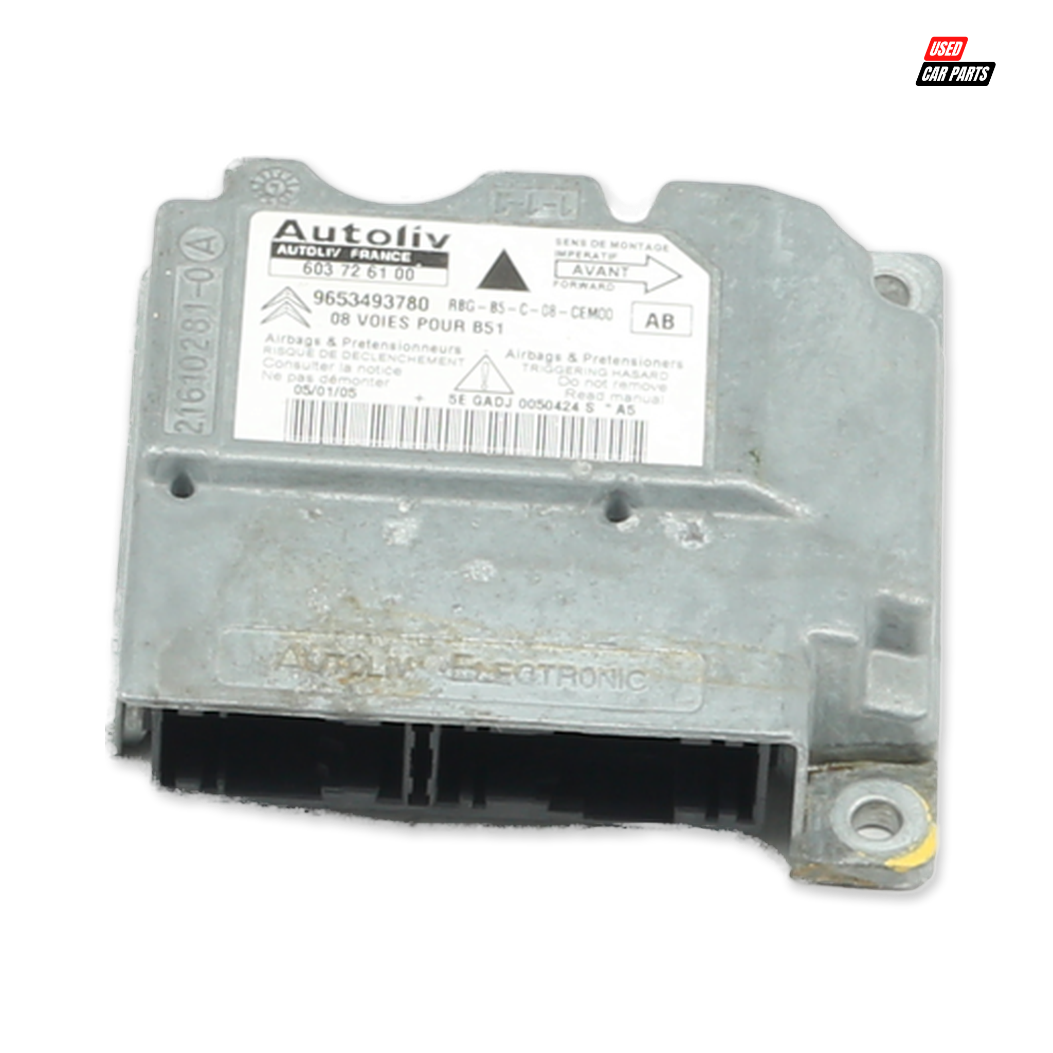 Used Airbag Control Module for 2005 CITROEN C4 1.6HDi