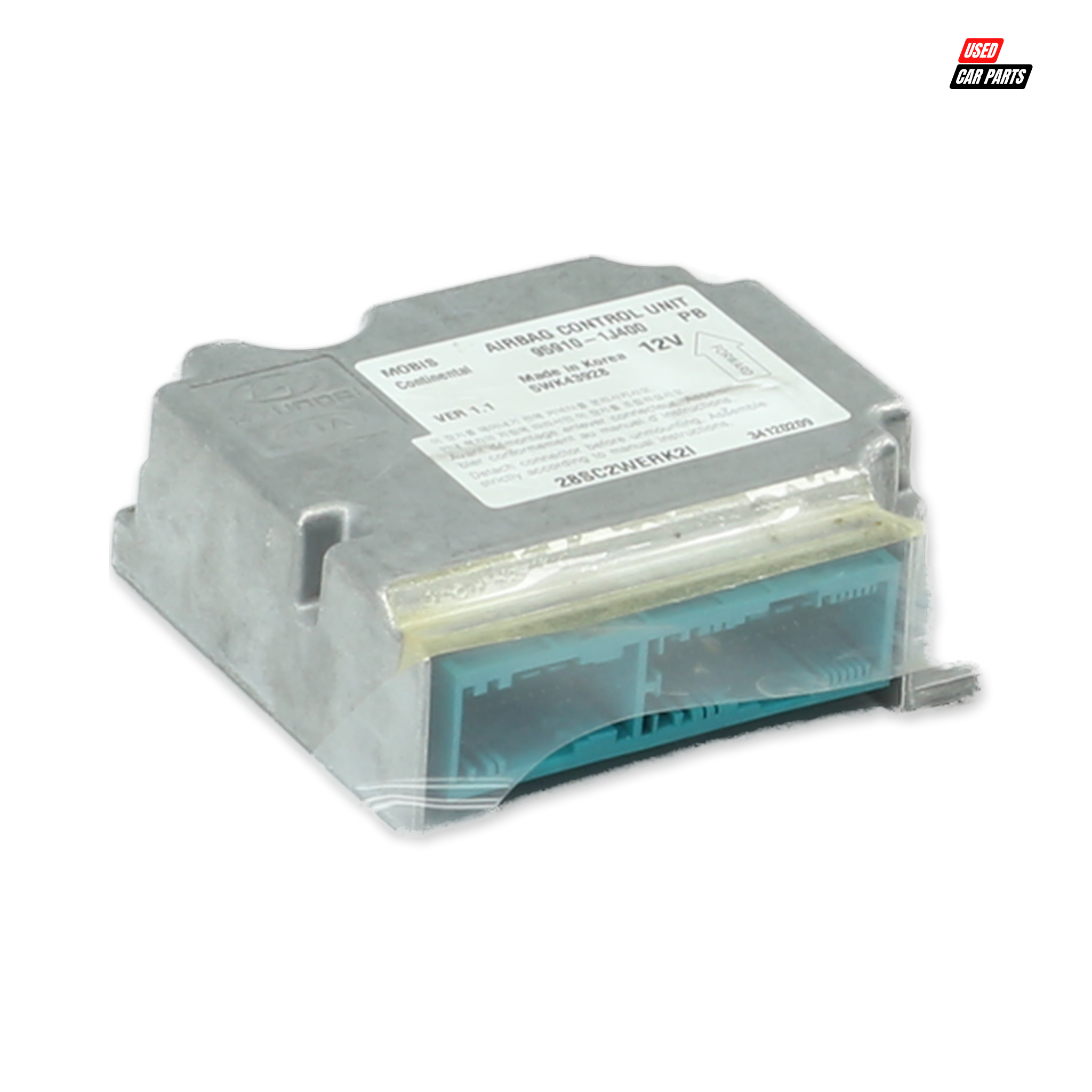 Used Airbag Control Module (Part Number 959101J400) for 2013 HYUNDAI i20 1.4D GLIDE