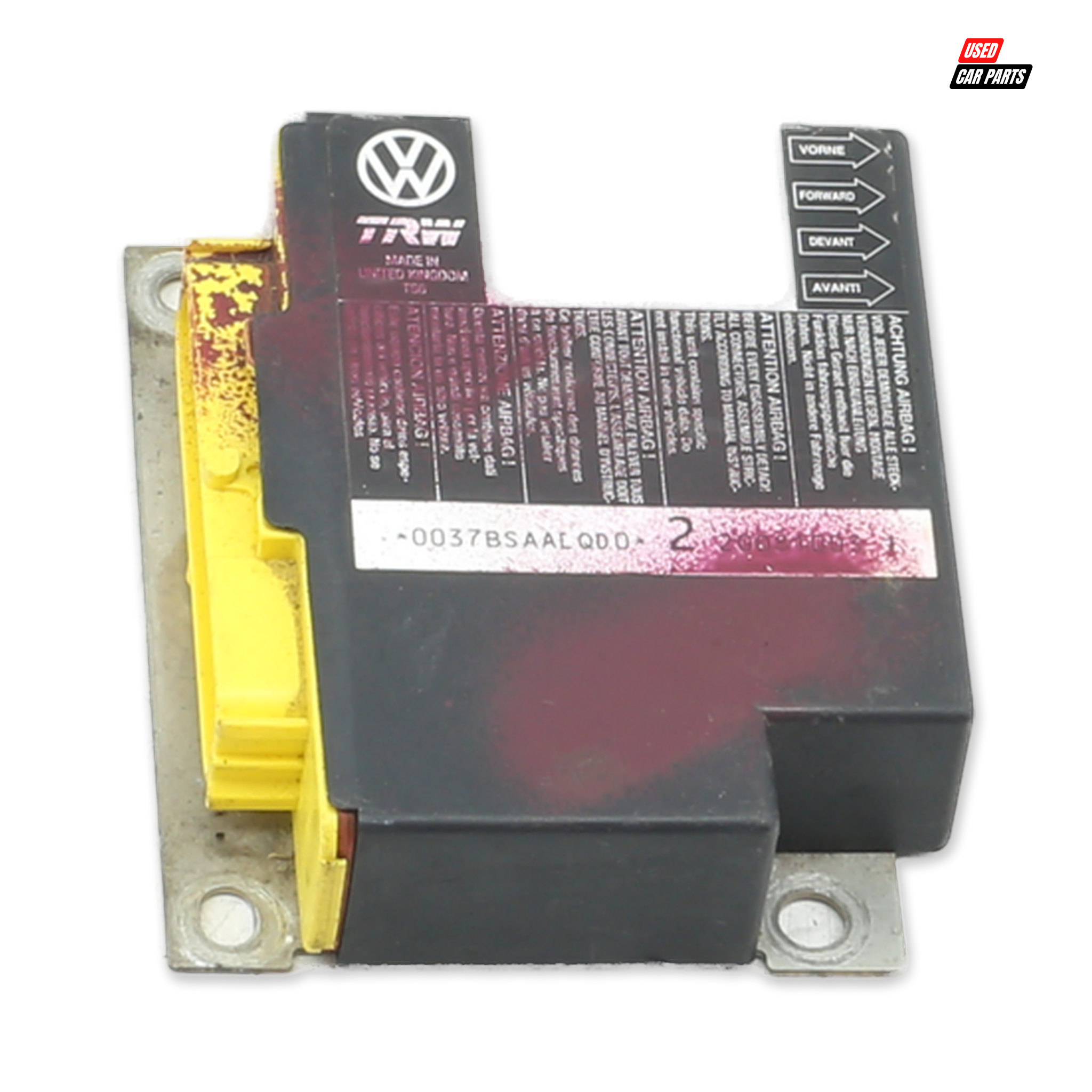 Used Airbag Control Module 6Q0909601F for 2007 VOLKSWAGEN 2.0 HIGHLINE