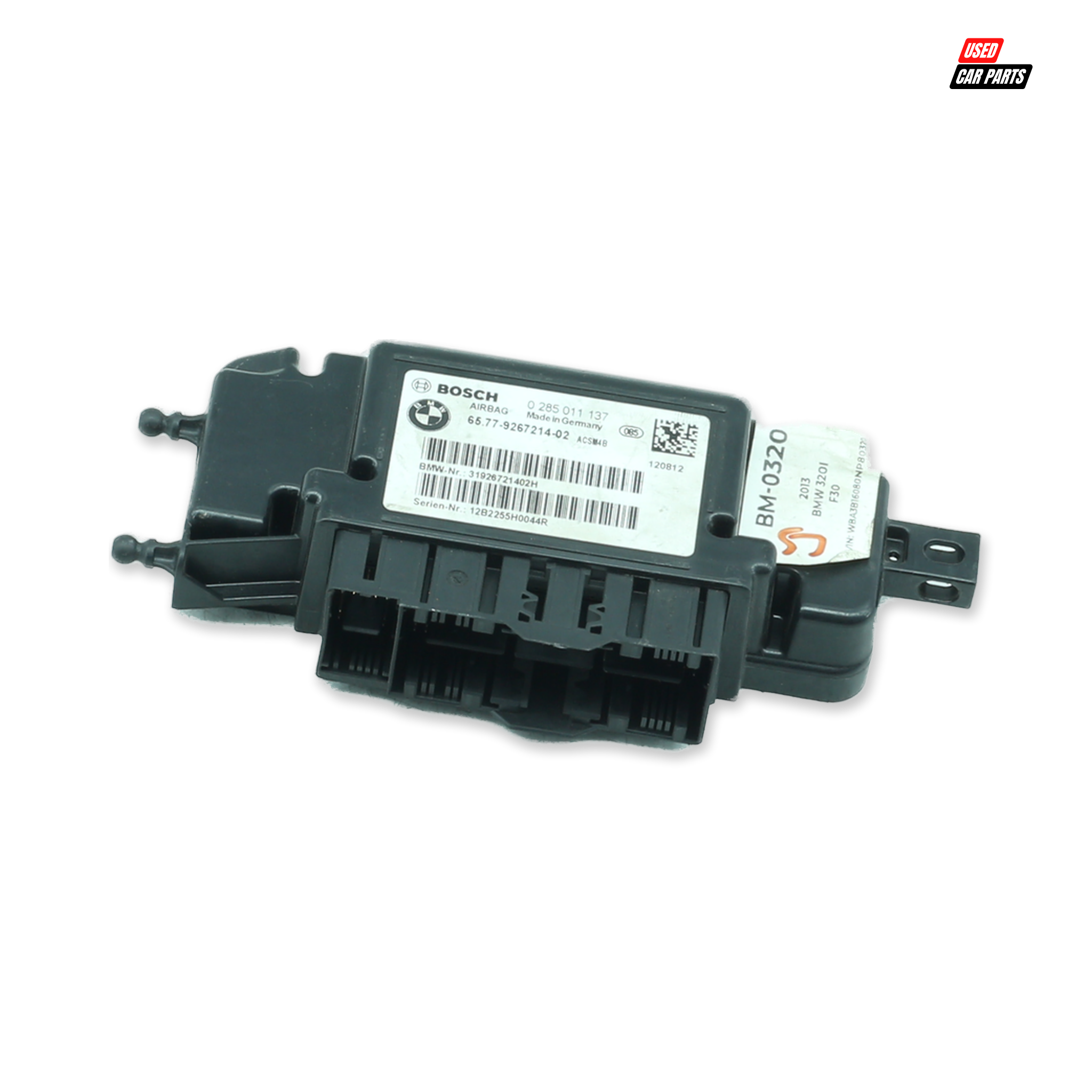 Used Airbag Crash Control Module (Part Number 0285011137) for 2013 BMW 320i