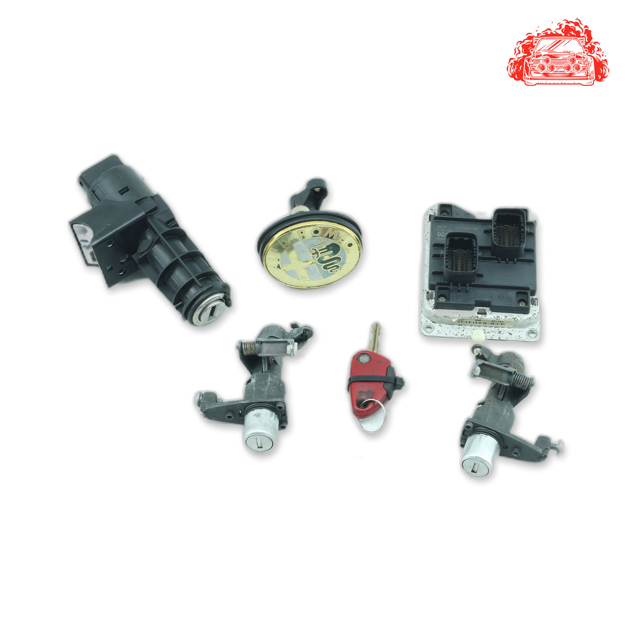 ALFA ROMEO 156 2.0 TWIN SPARK ECU Ignition Keys Barrels