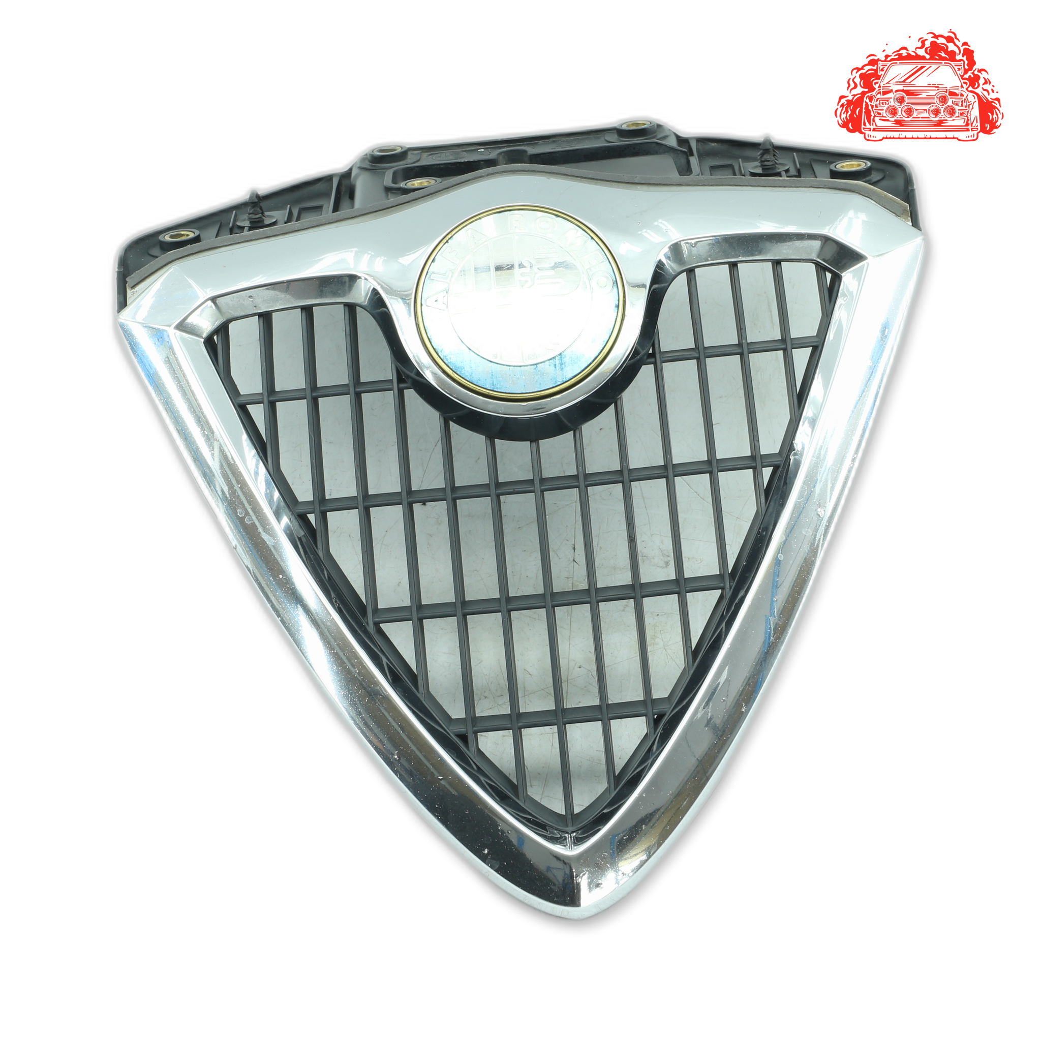 Used ALFA ROMEO 156 2.0 TWIN SPARK Front Top Centre Grille - OEM Part 156017393