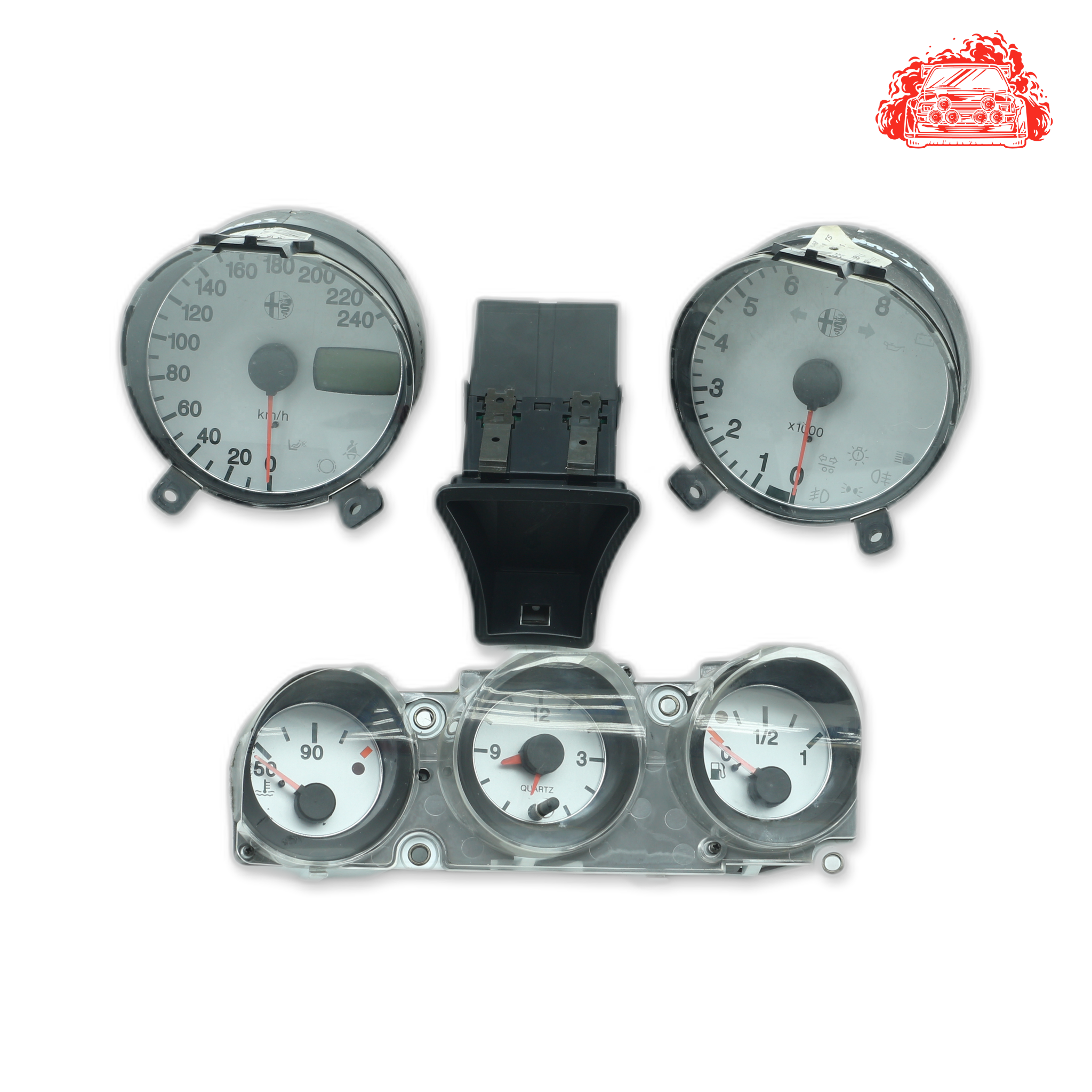 Used ALFA ROMEO 156 2.0 TWIN SPARK Instrument Cluster - OEM Part 60281699046160340010A6160349929