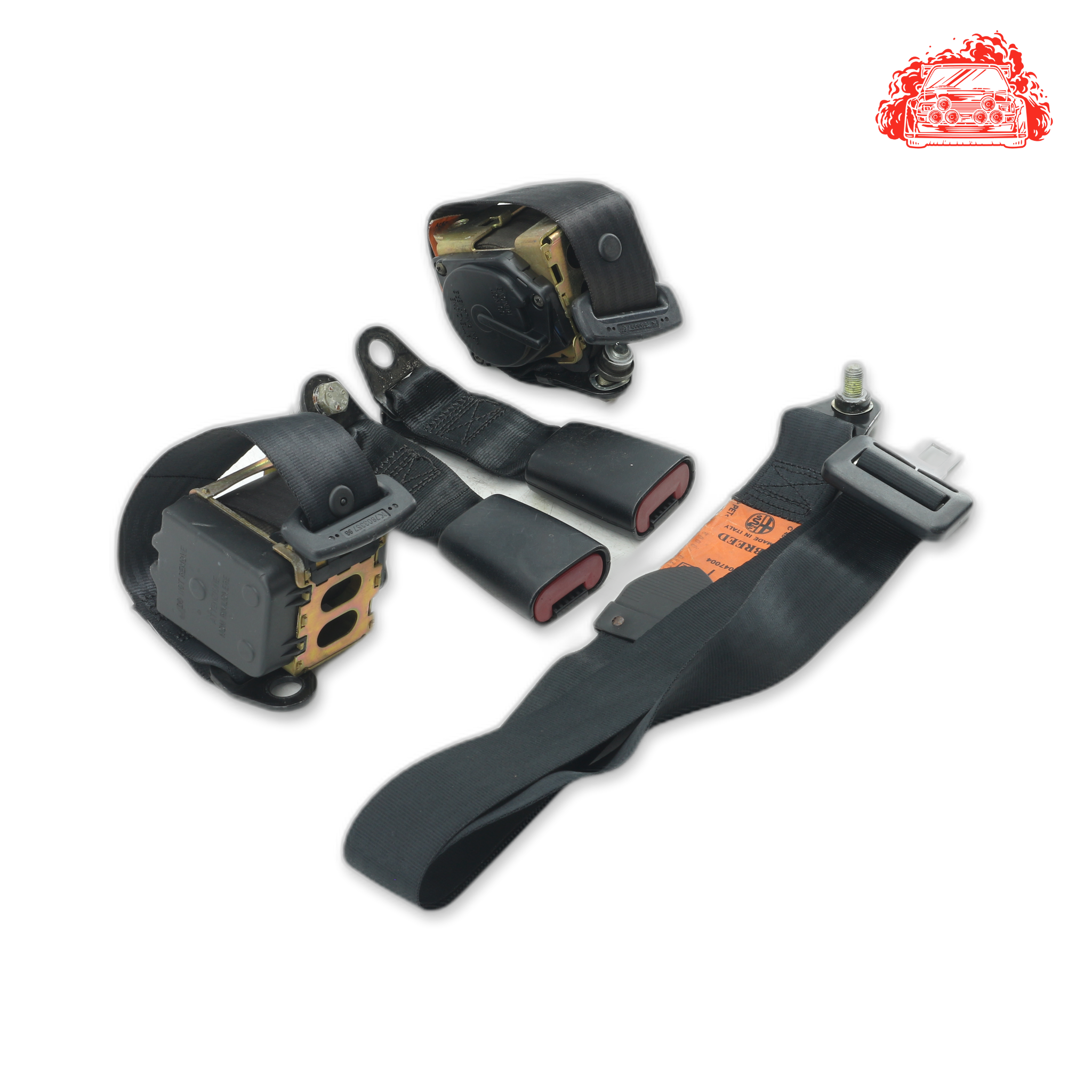 Used ALFA ROMEO 156 2.0 TWIN SPARK Rear Non Pretensioner Seat Belt Set