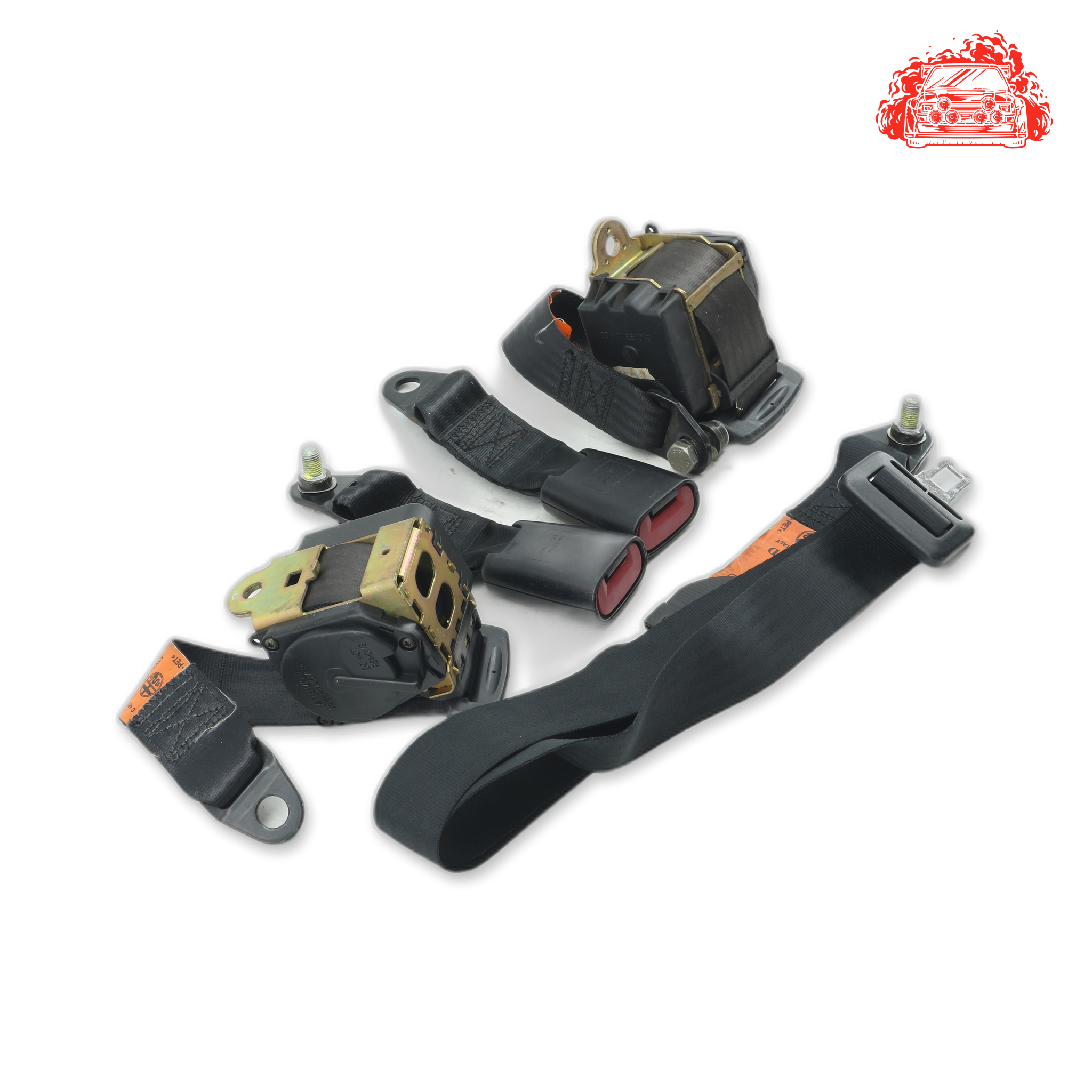 Used ALFA ROMEO 156 2.0 TWIN SPARK Rear Non Pretensioner Seat Belt Set