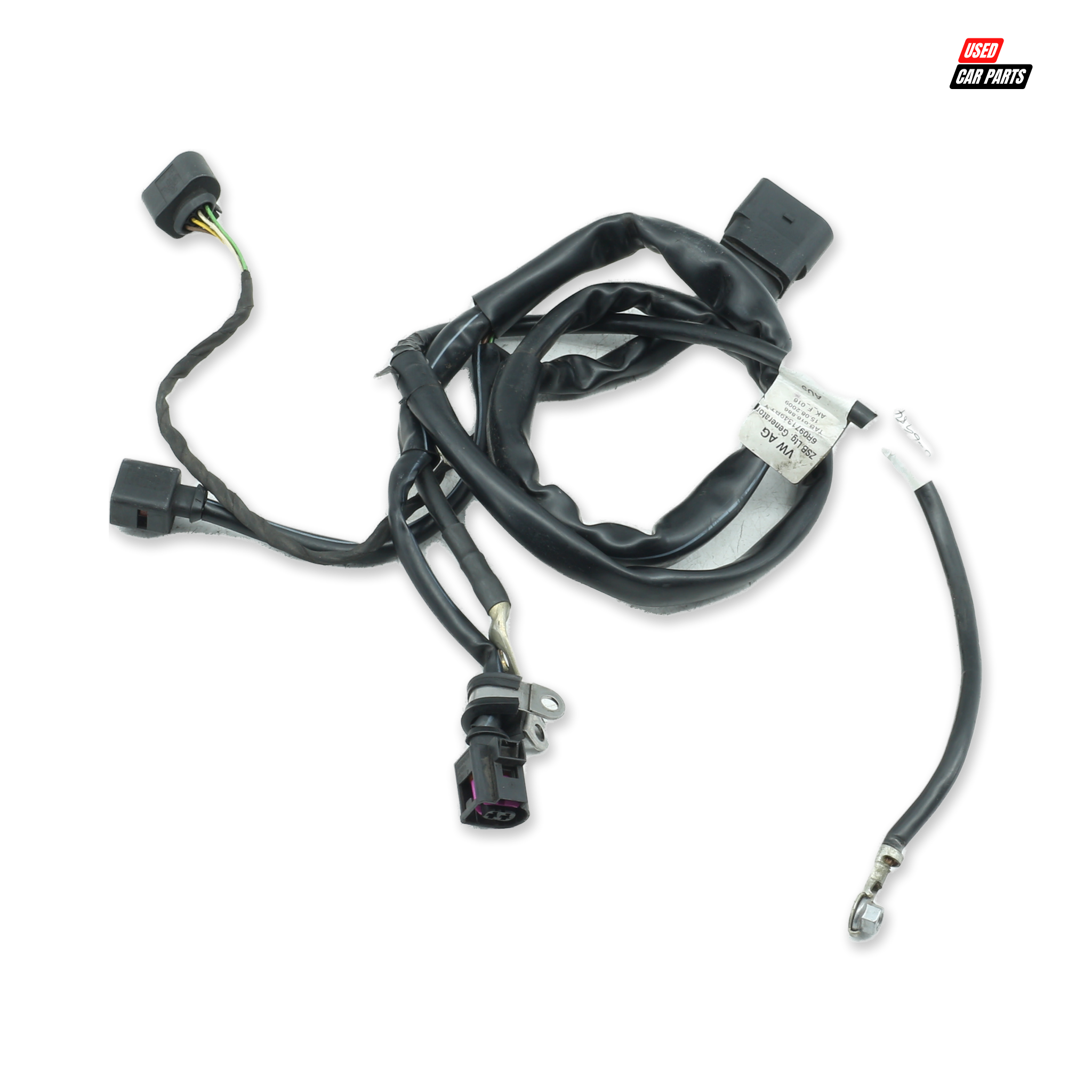 Used Alternator Wiring Harness Part Number 6R0971349B for 2013 VOLKSWAGEN 1.6 TDI COMFORTLINE