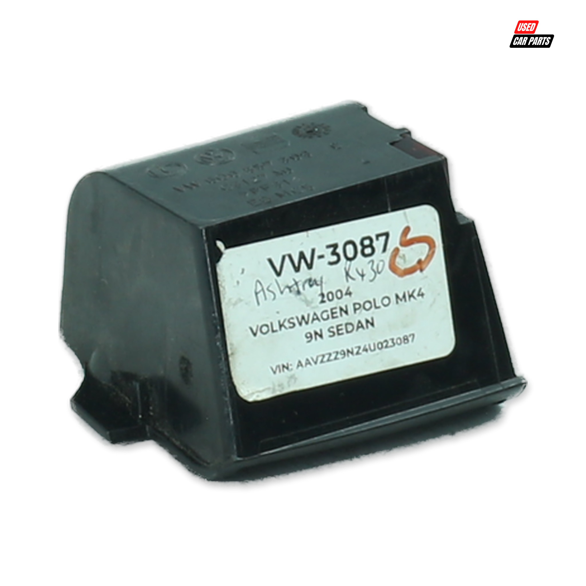 Used Volkswagen Polo Mk4 Sedan (2009) Ashtray, Part Number 6Q0857309