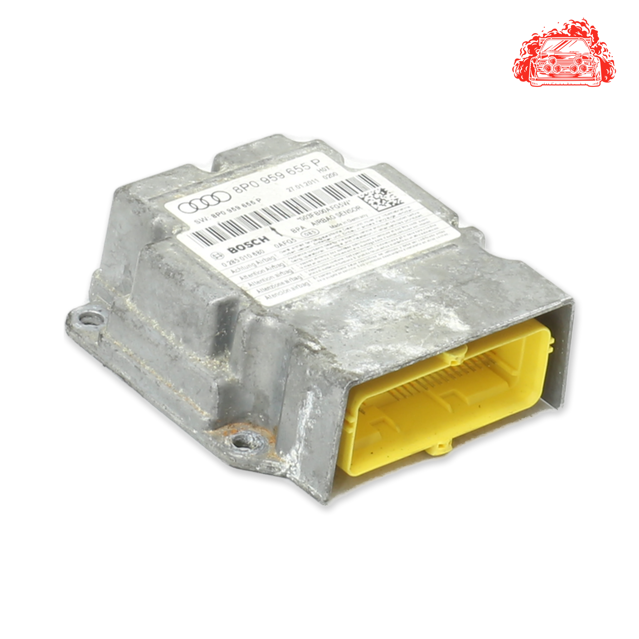 Used AUDI 1.4 TFSI ATTRACTION Airbag Control Module - OEM Part 8P0959655P