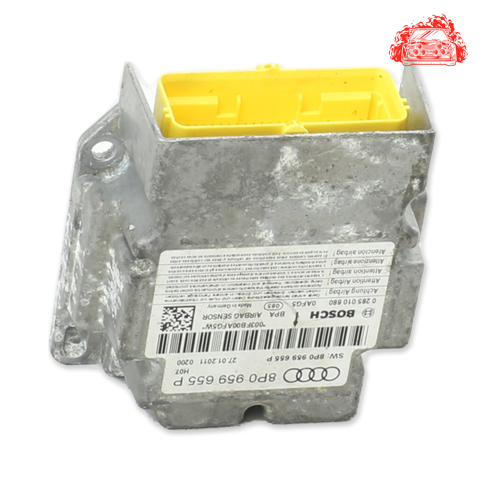 Used AUDI 1.4 TFSI ATTRACTION Airbag Control Module - OEM Part 8P0959655P