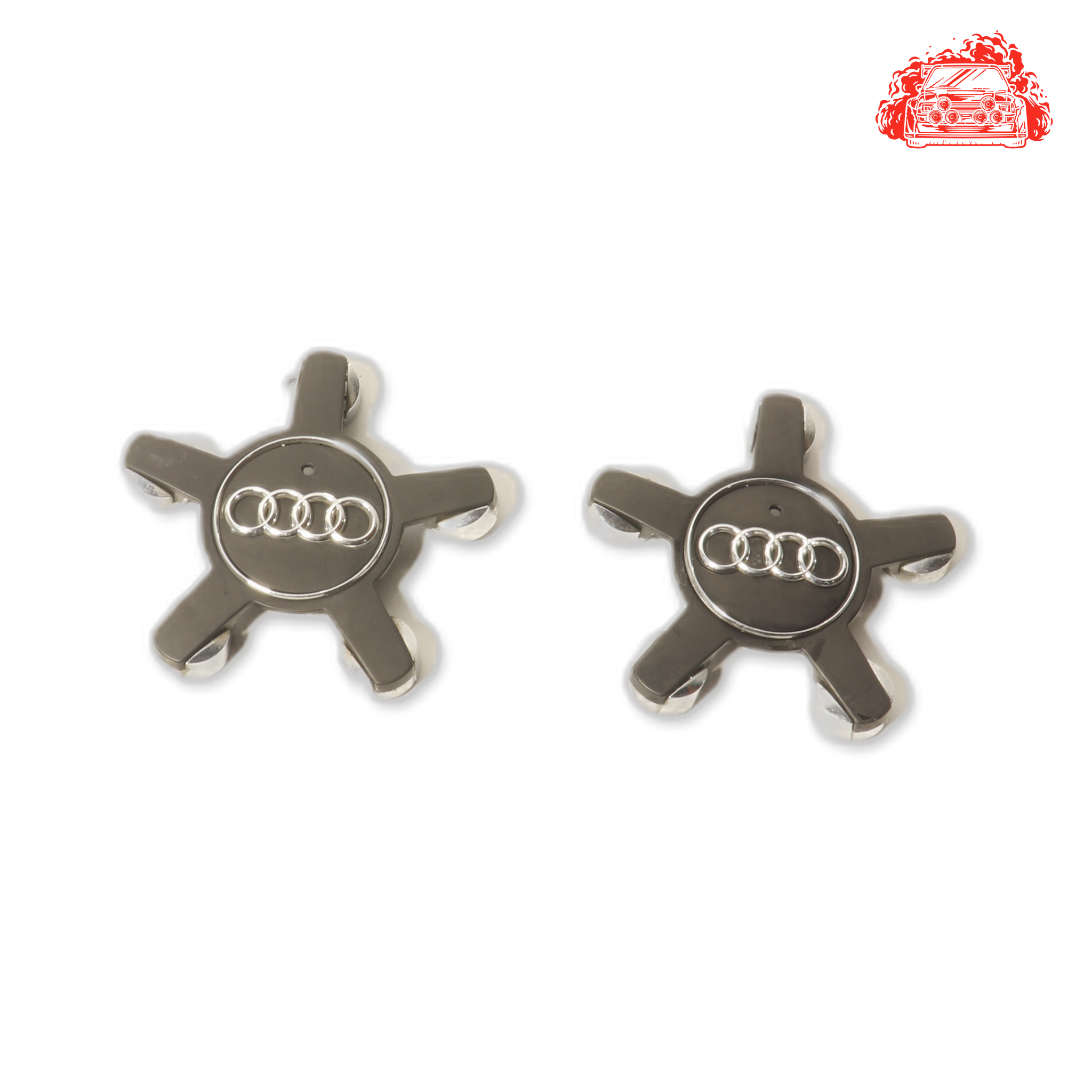 Used Audi A4 Center Wheel Cap Set