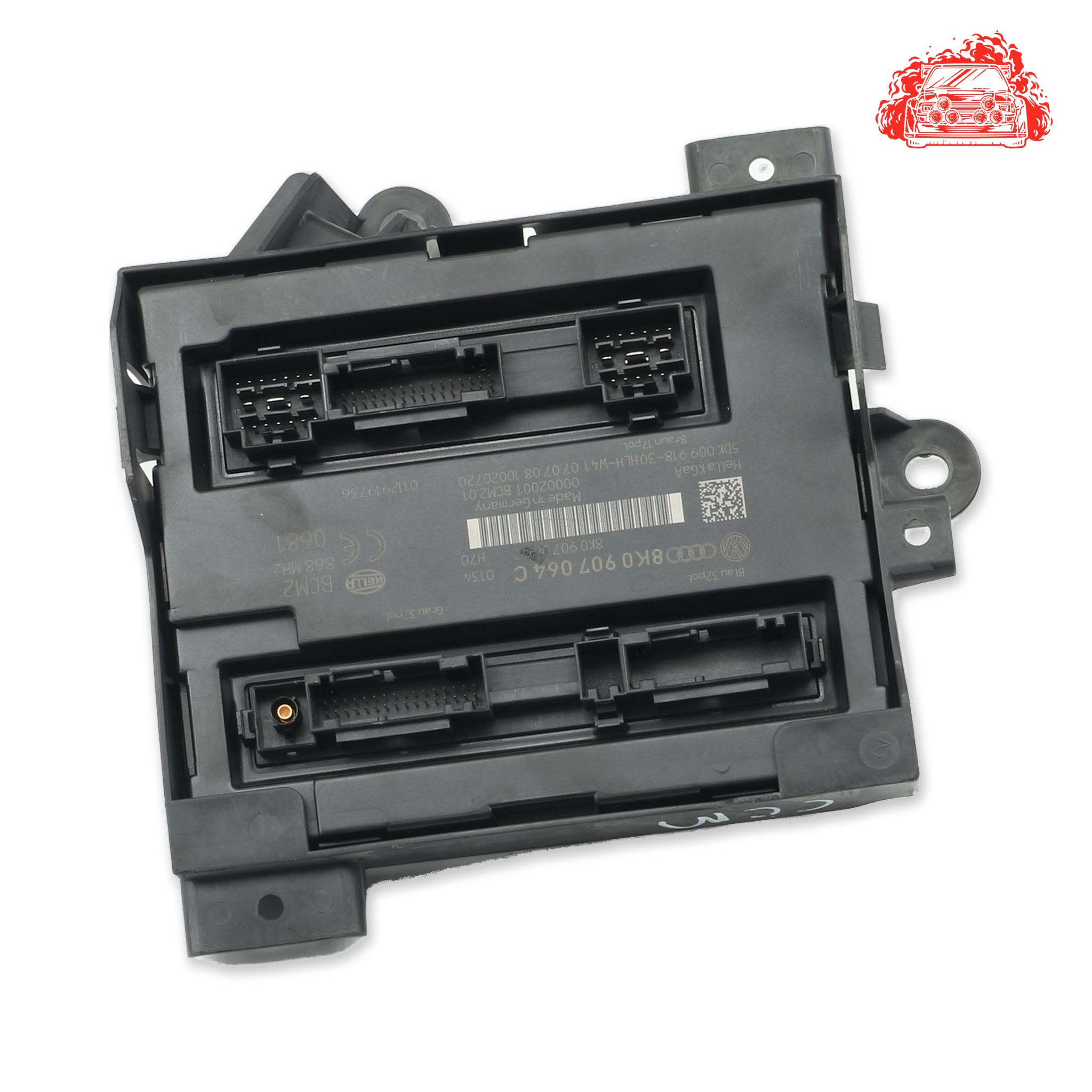 Used Audi A4 Comfort Control Module - OEM Part 8K0907064C