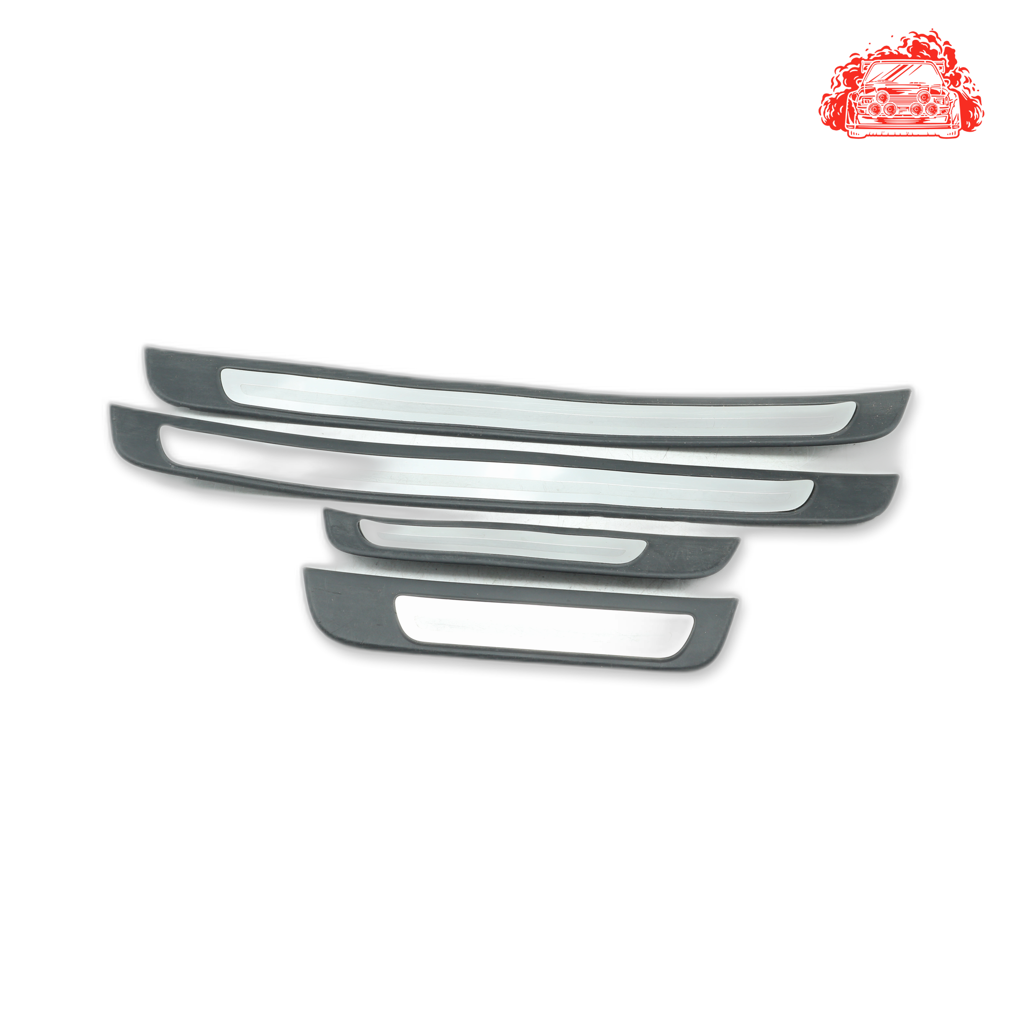 Used AUDI A4 Door Sill Trim Strip Set - OEM Part 8K0853375