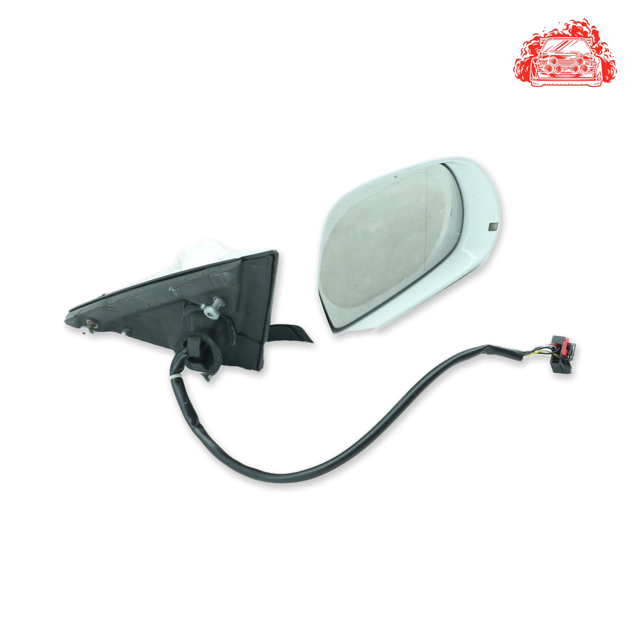 Used Audi A4 Driver Side Mirror - OEM Part E1020931