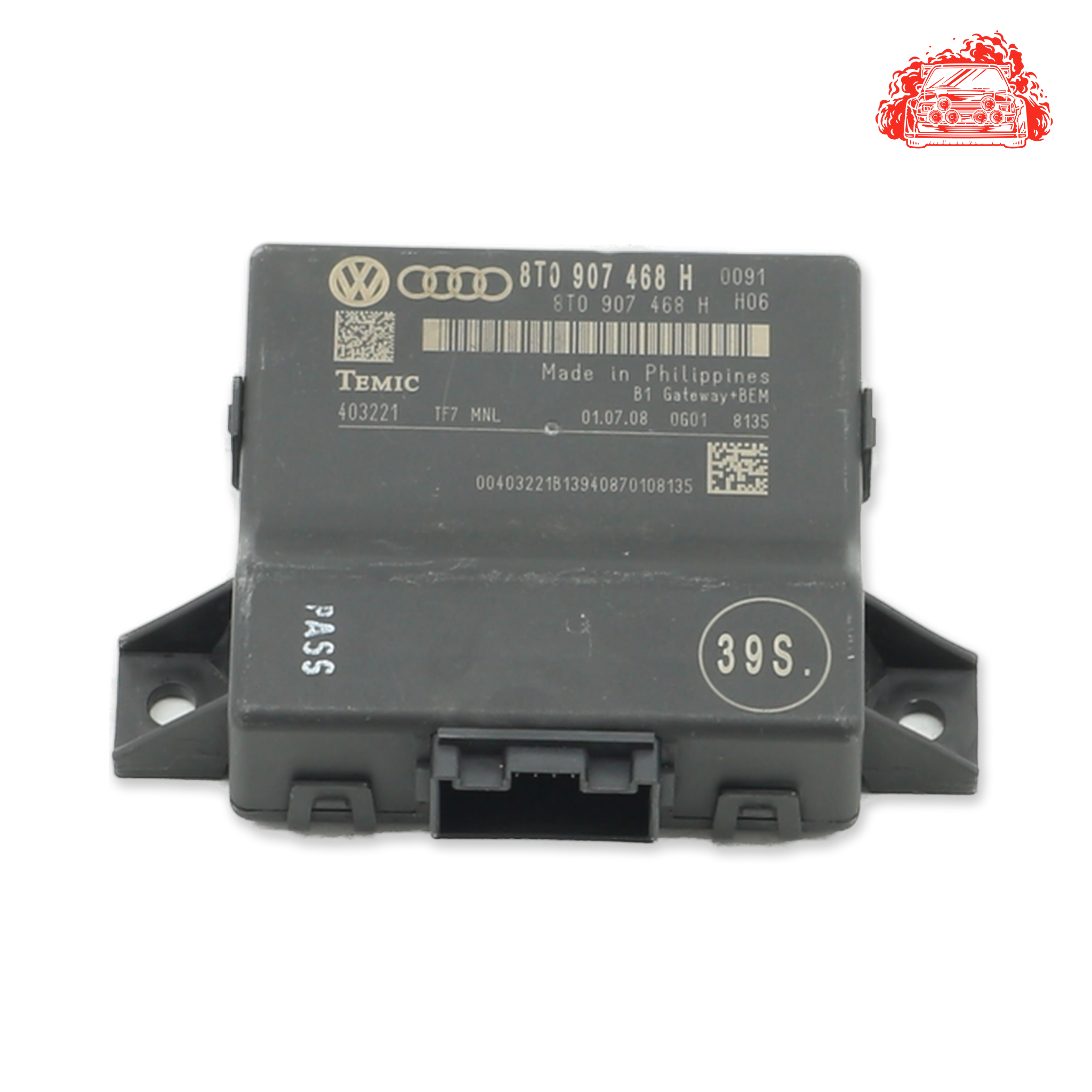 Used AUDI A4 Gateway Control Module - OEM Part 8T0907468H