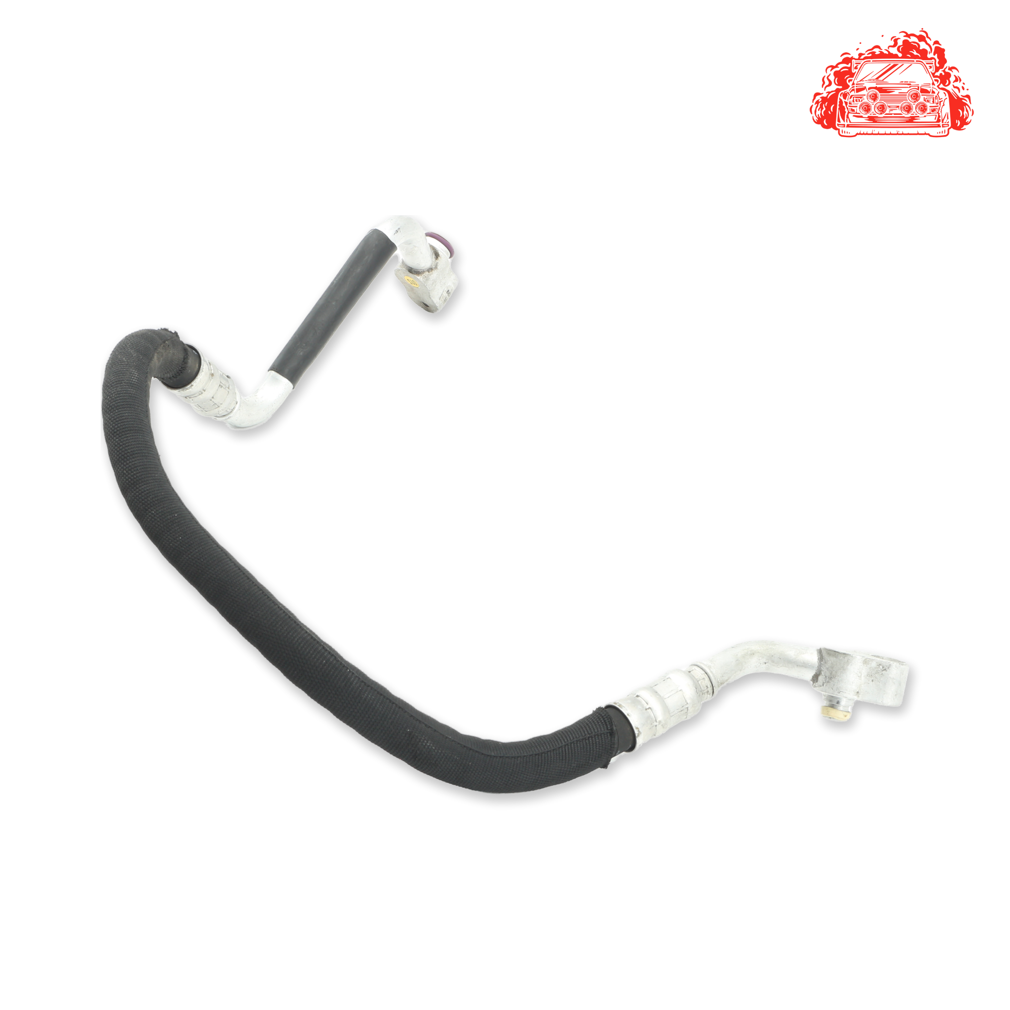 Used AUDI A4 High Pressure Discharge Aircon AC Pipe - OEM Part 8K0260701D