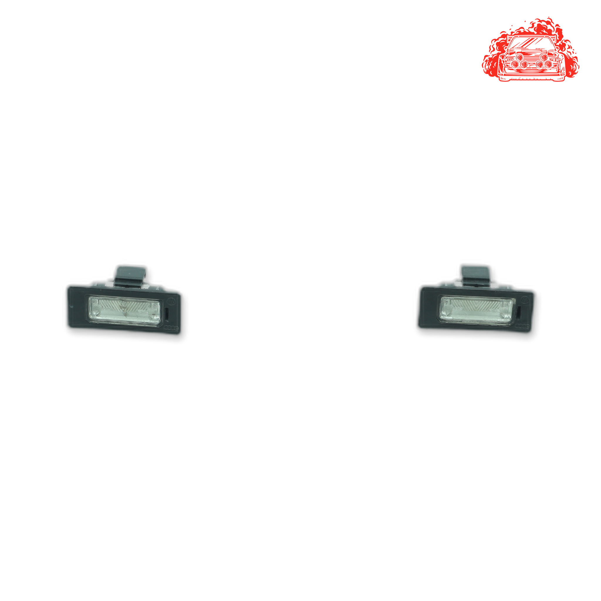 Used AUDI A4 number plate lights