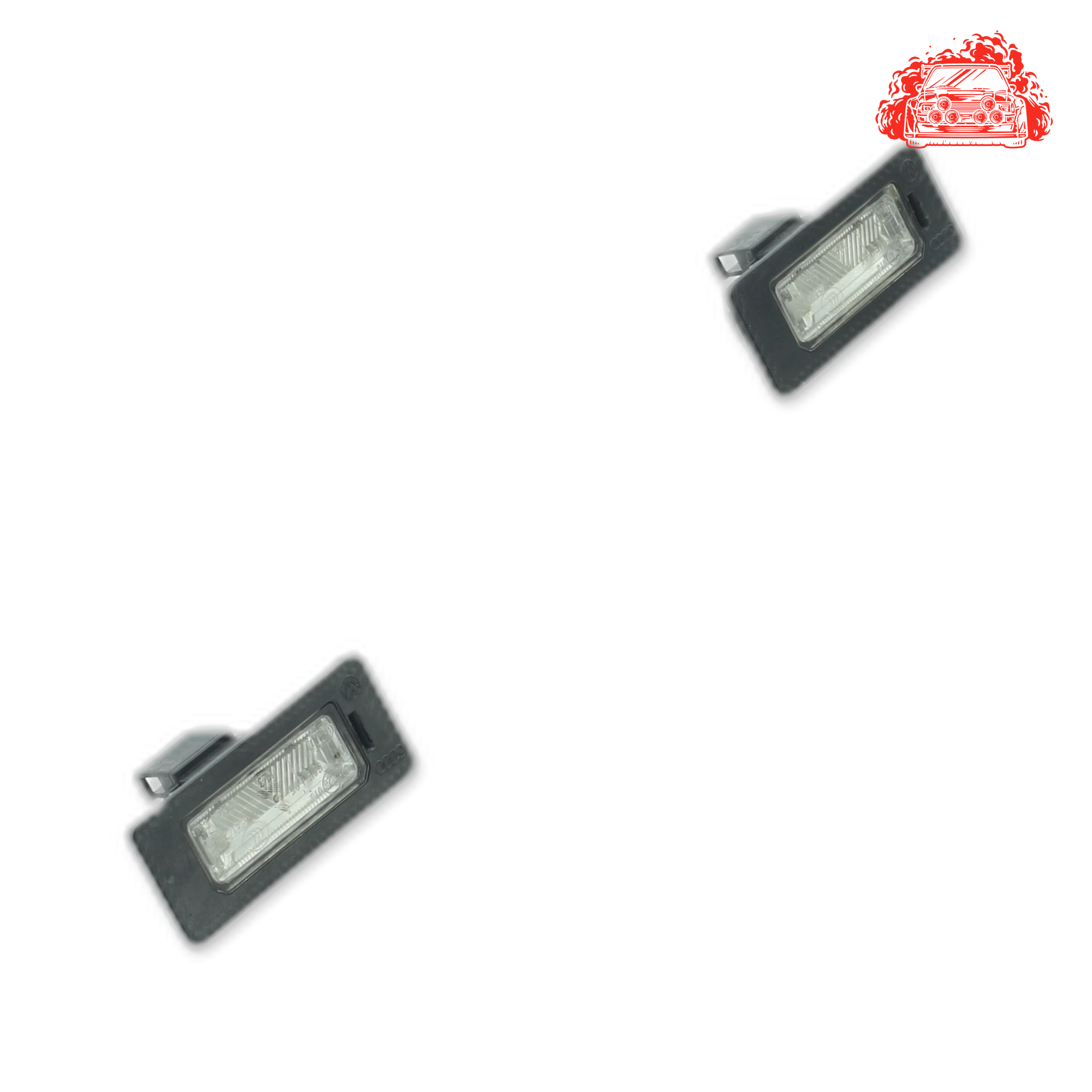 Used AUDI A4 number plate lights