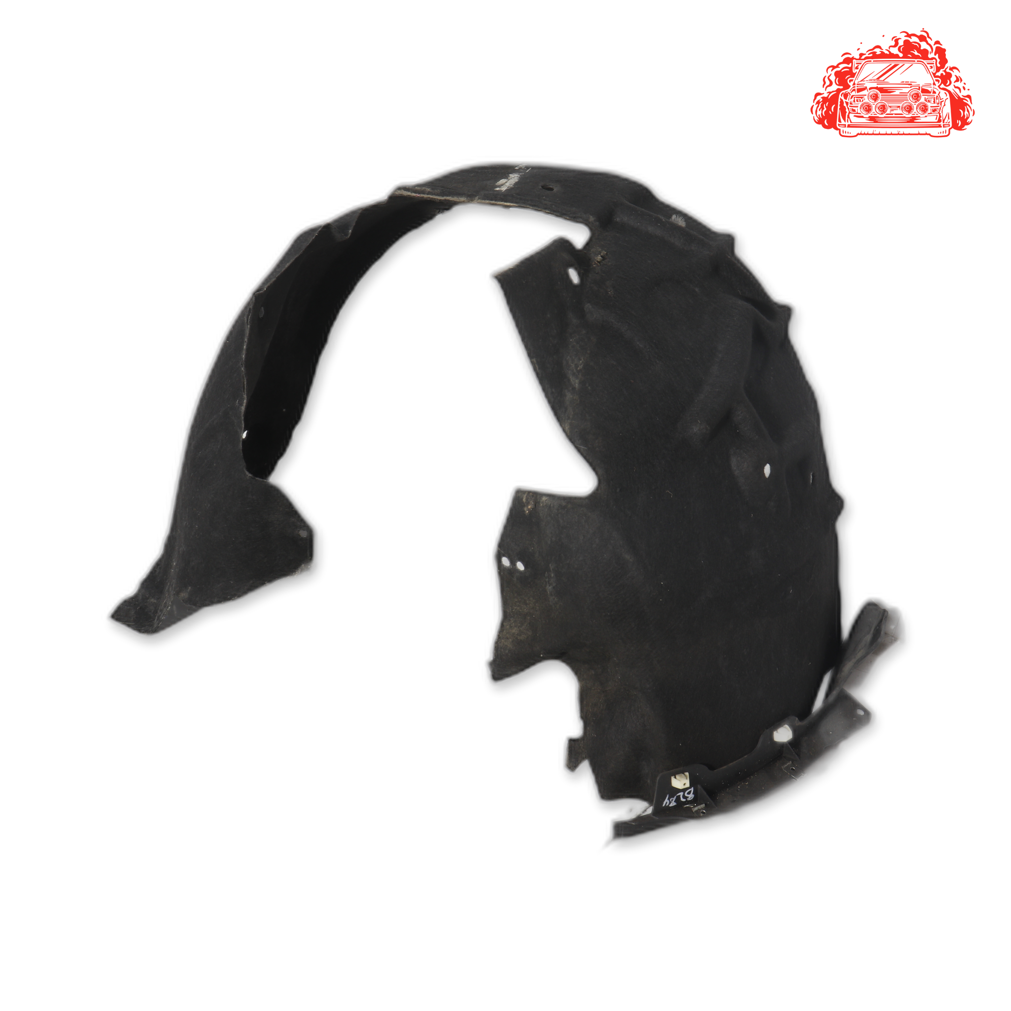 Used AUDI A4 passenger side front fender liner - Genuine OEM Part N/A