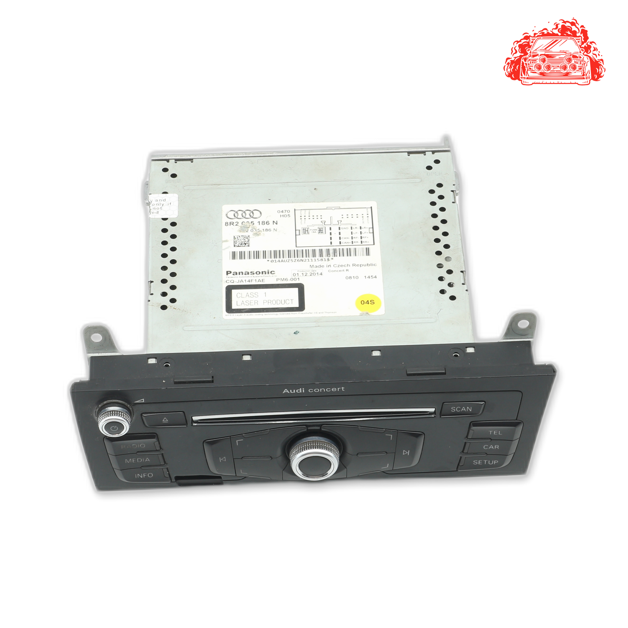 Used Audi A4 Radio - OEM Part 8R2035186N