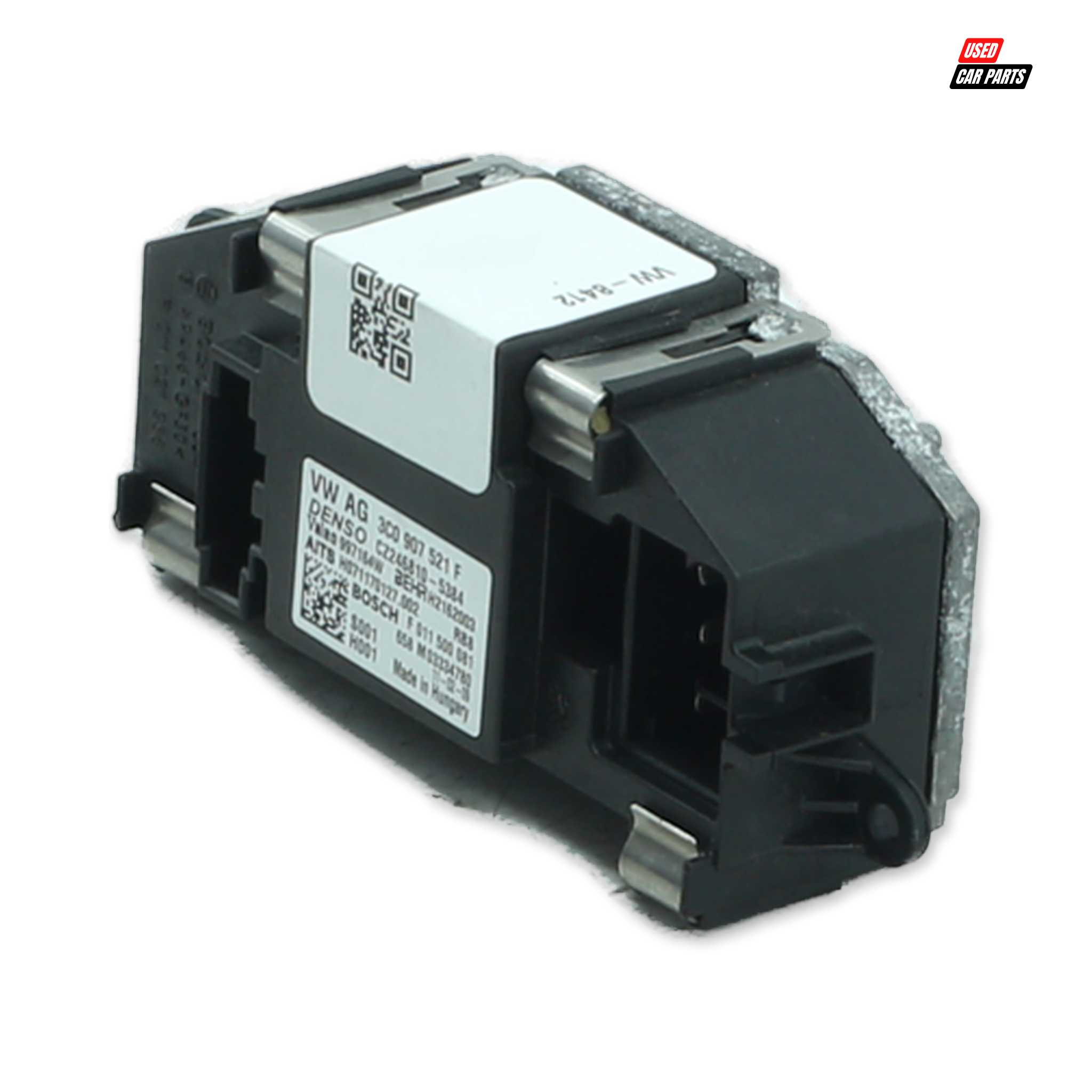 Used Blower Motor Resistor (Part Number 3C0907521F) for 2009 Volkswagen Polo Mk5 Hatchback TDI