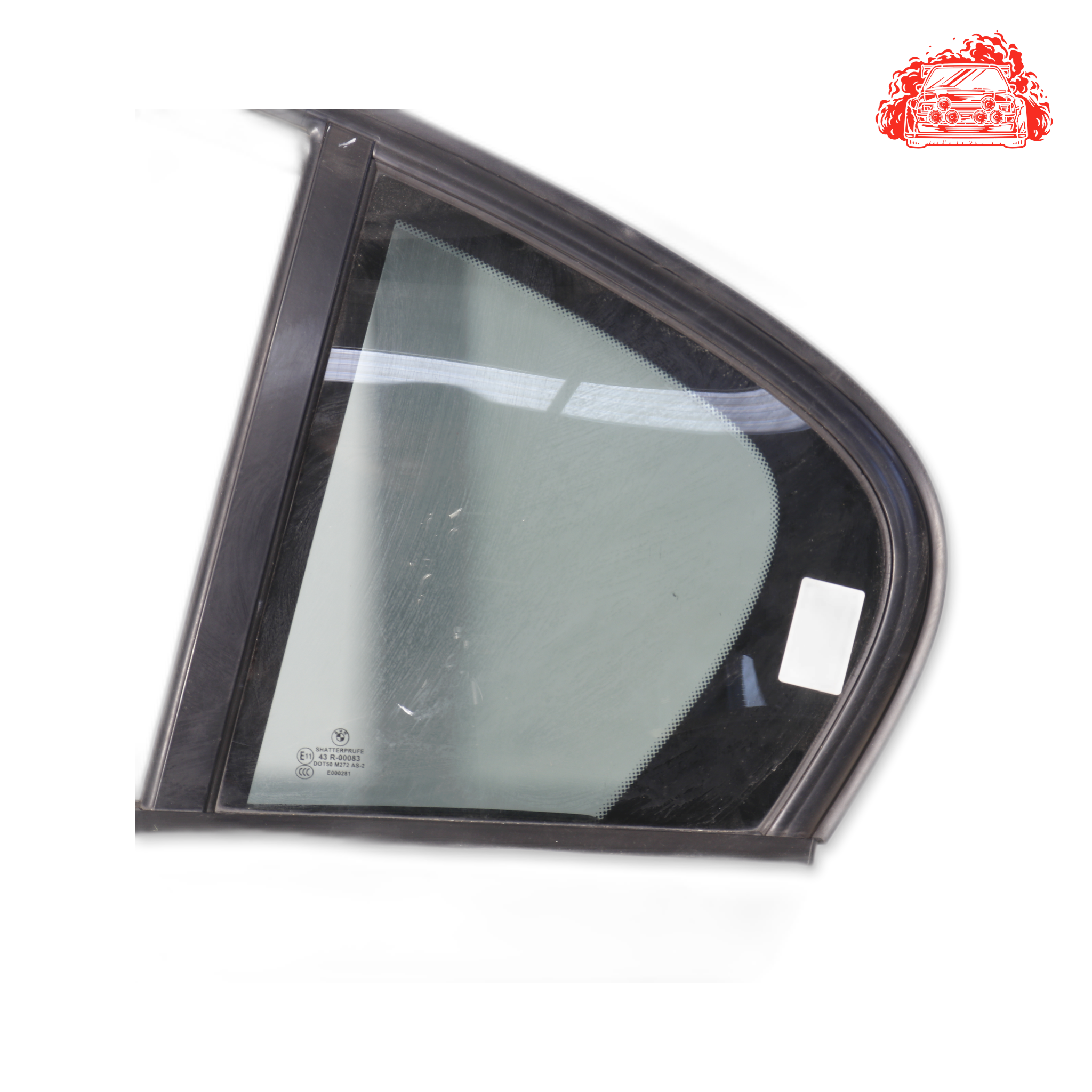 Used BMW A/T (E90) Passenger Side Rear Quarter Window