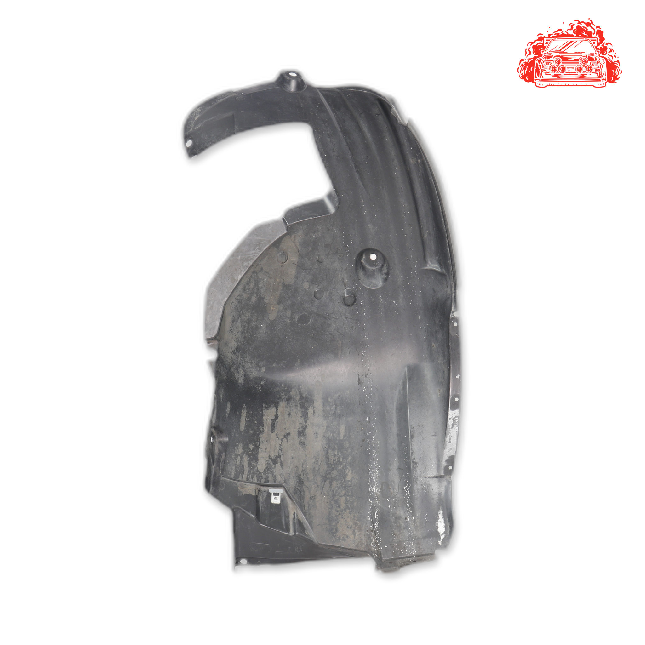 Used BMW A/T (E90) Passengers Side Front Fender Liner - OEM Part 51717059377