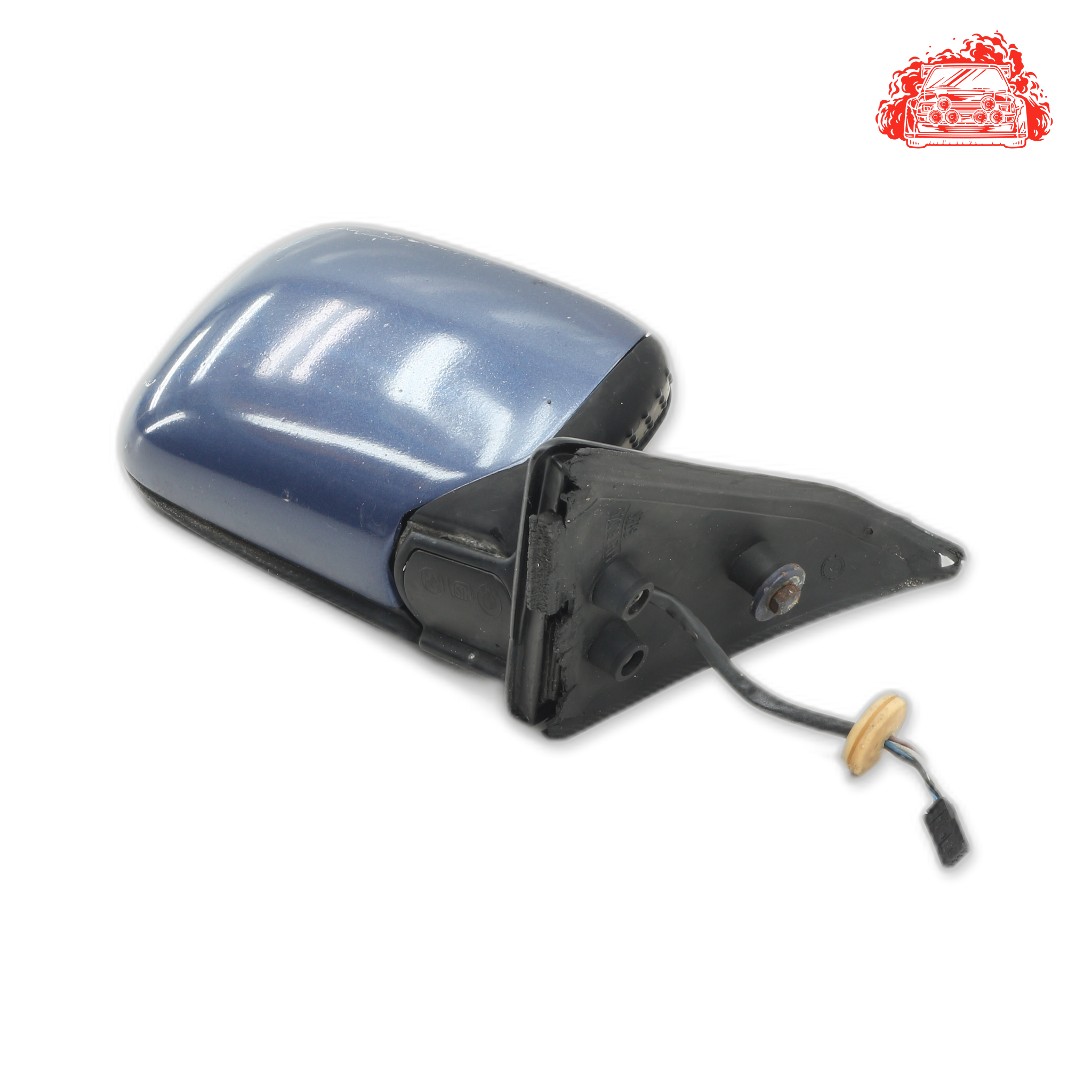 Used BMW 316i (E36) Driver Side Mirror - OEM Part 8119156