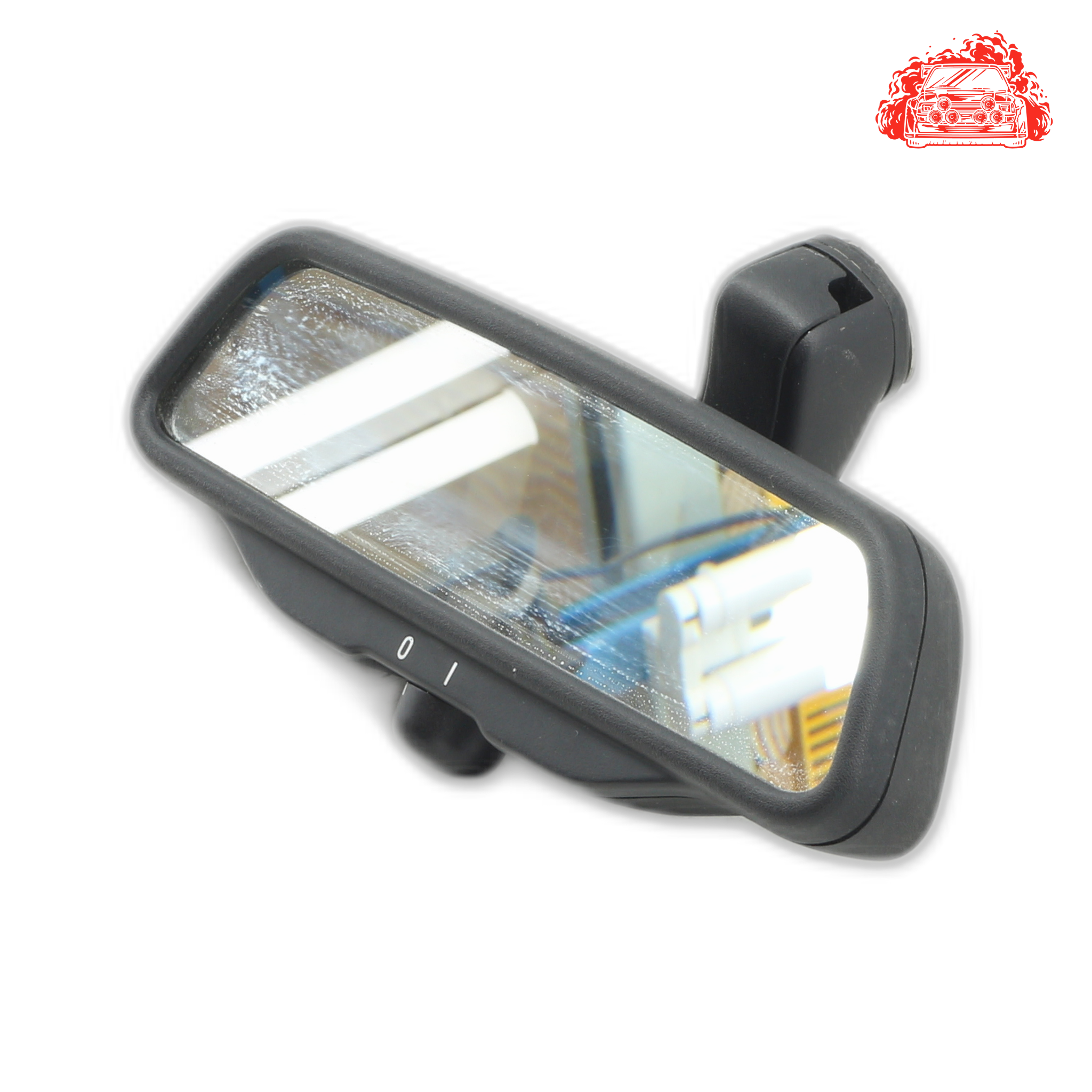 Used BMW 316i (E36) Rear View Mirror - OEM Part E10110113