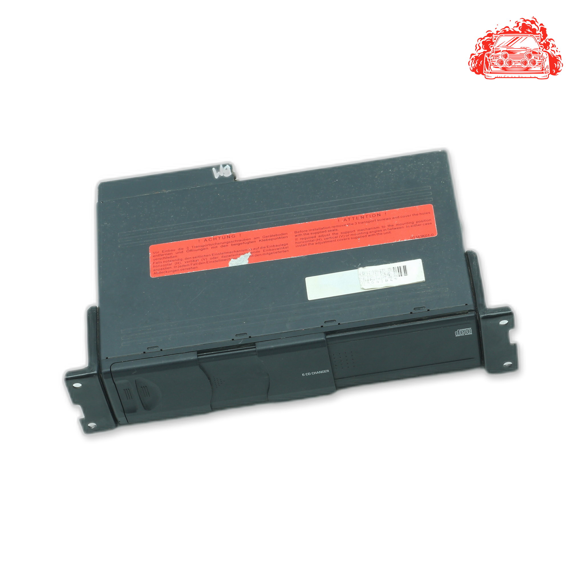 Used BMW 320i A/T (E46) CD Shuttle Changer - OEM Part 65.12-6913389