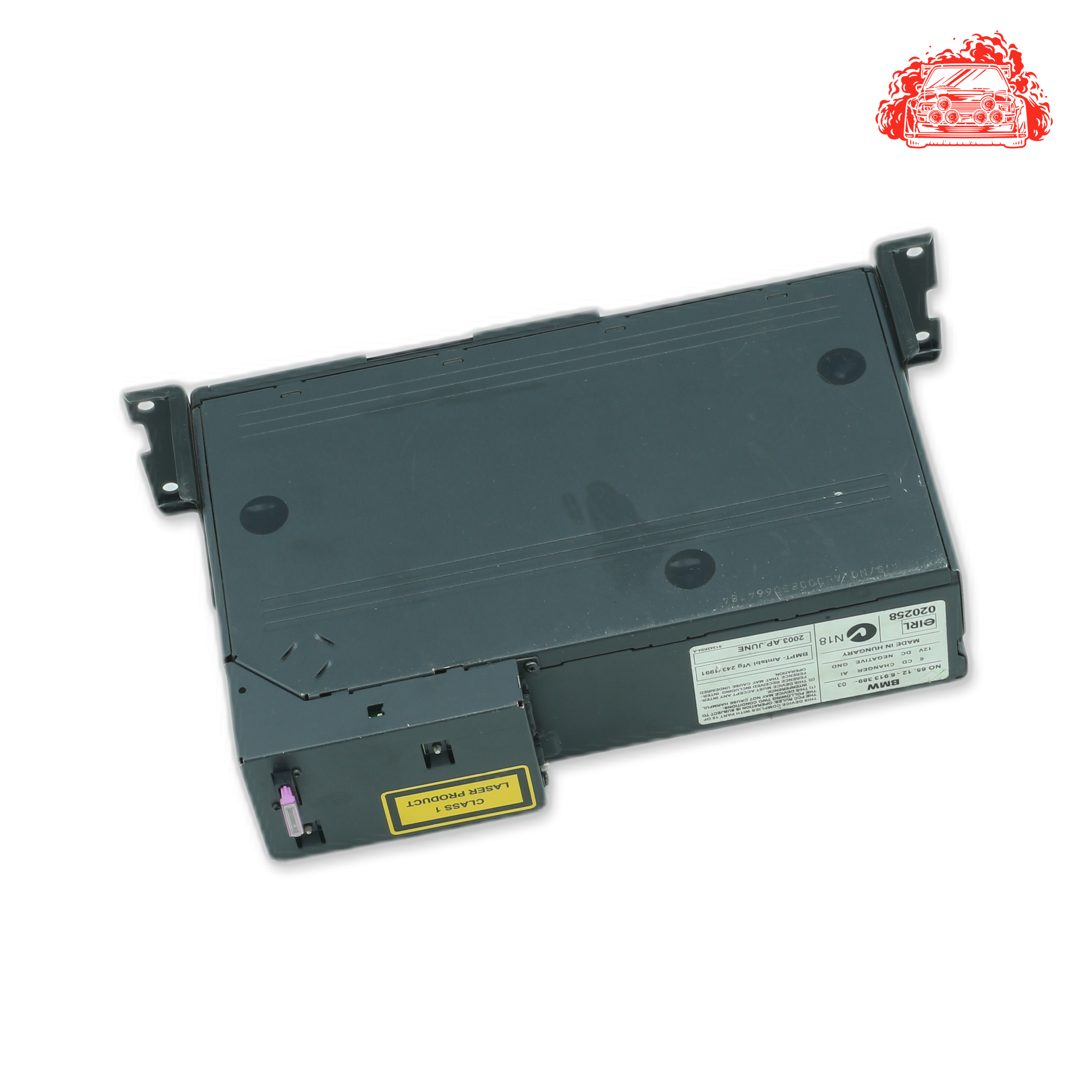 Used BMW 320i A/T (E46) CD Shuttle Changer - OEM Part 65.12-6913389