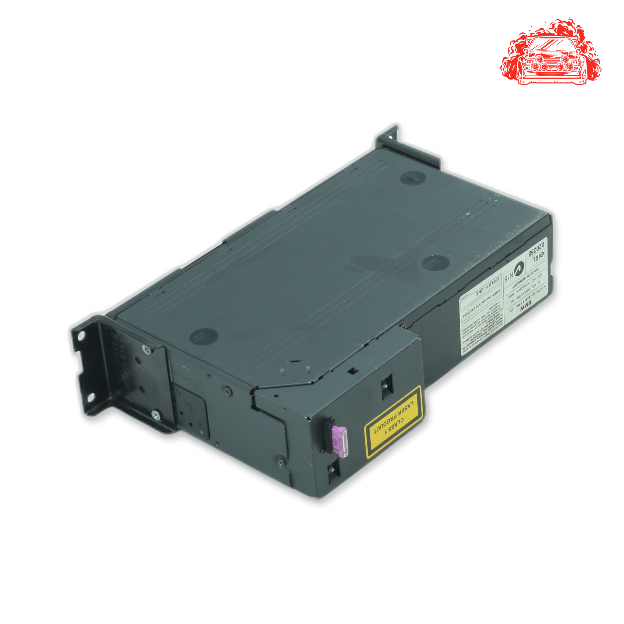 Used BMW 320i A/T (E46) CD Shuttle Changer - OEM Part 65.12-6913389