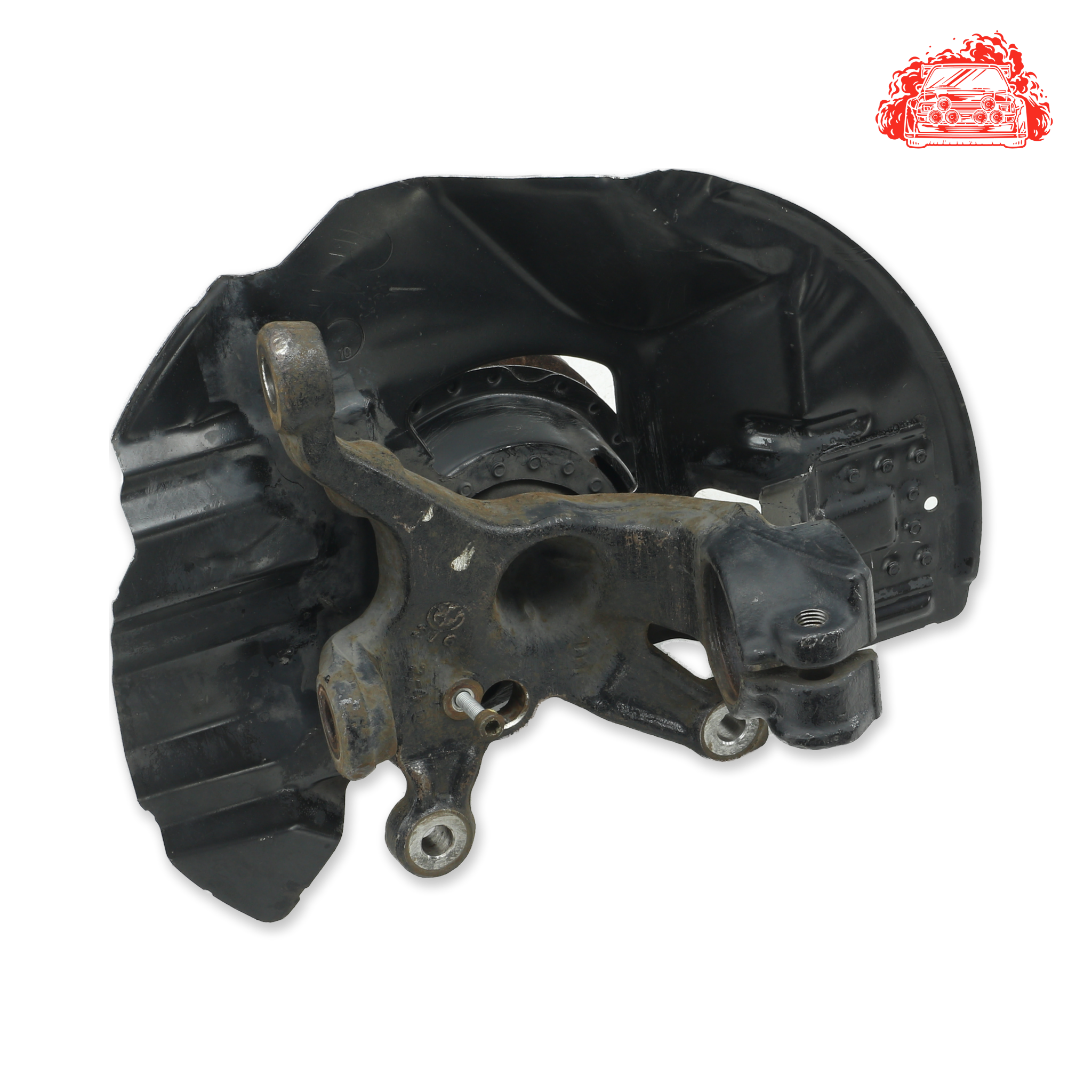 Used BMW 320i A/T (E46) Driver Side Front Knuckle and Hub