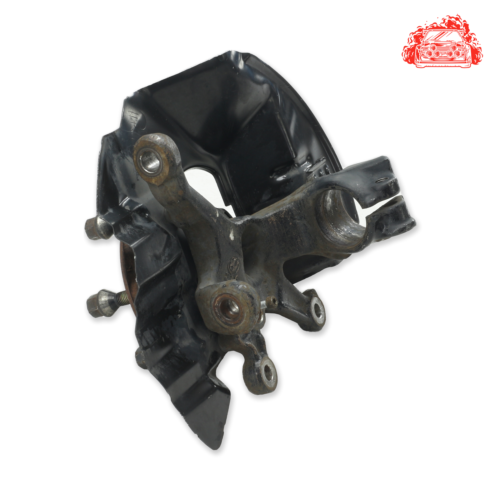 Used BMW 320i A/T (E46) Driver Side Front Knuckle and Hub