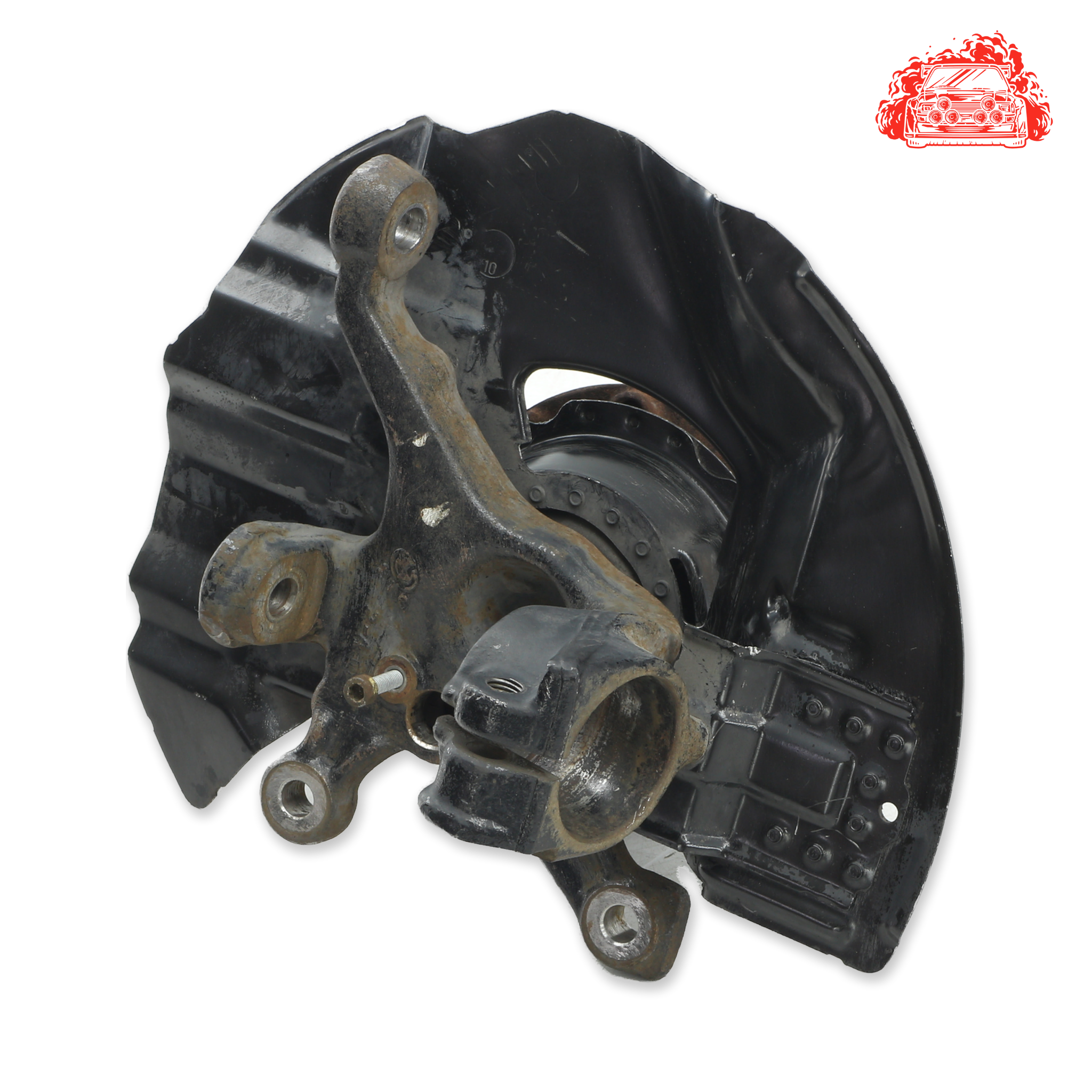 Used BMW 320i A/T (E46) Driver Side Front Knuckle and Hub
