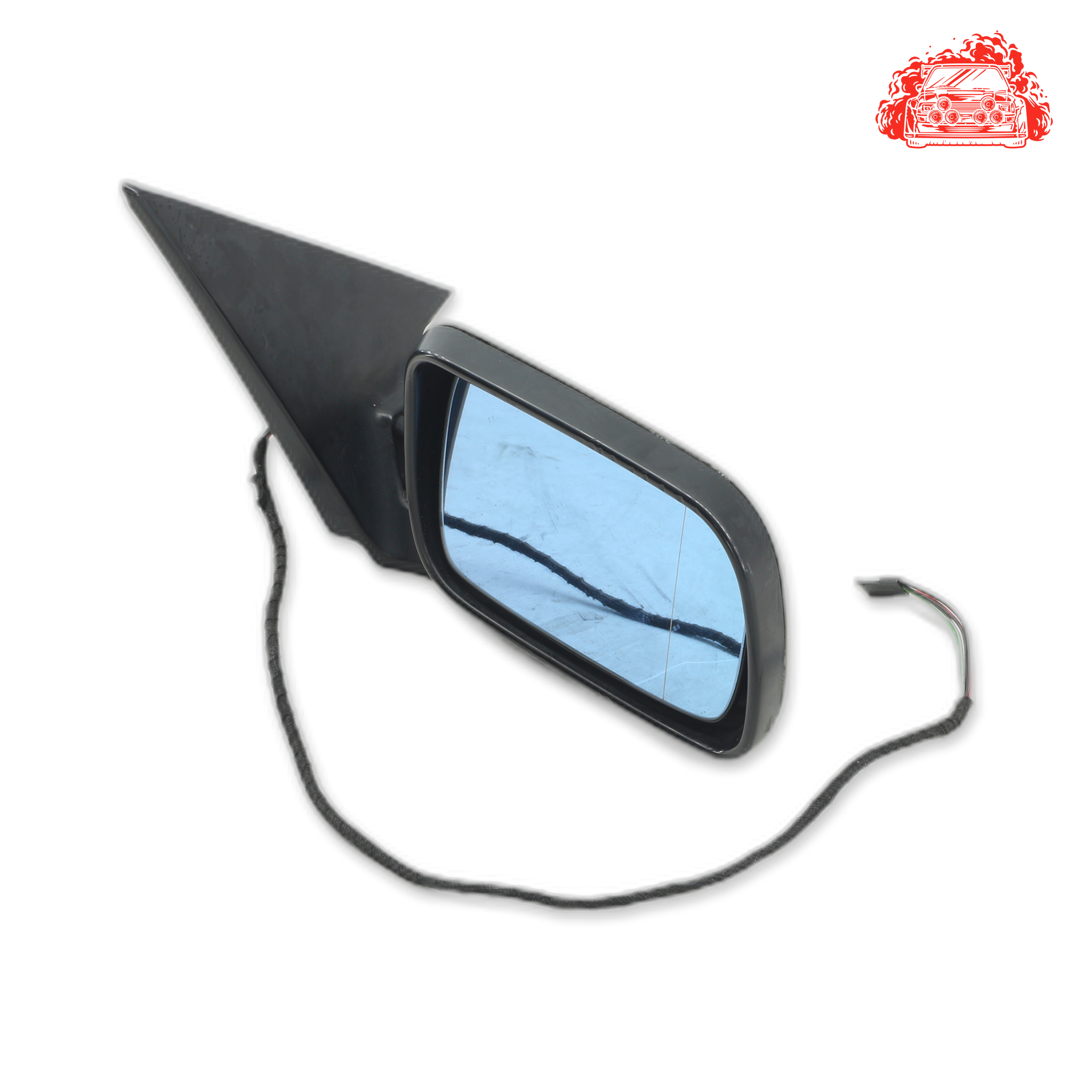 Used BMW 320i A/T (E46) Driver Side Mirror - OEM Part RLR42494