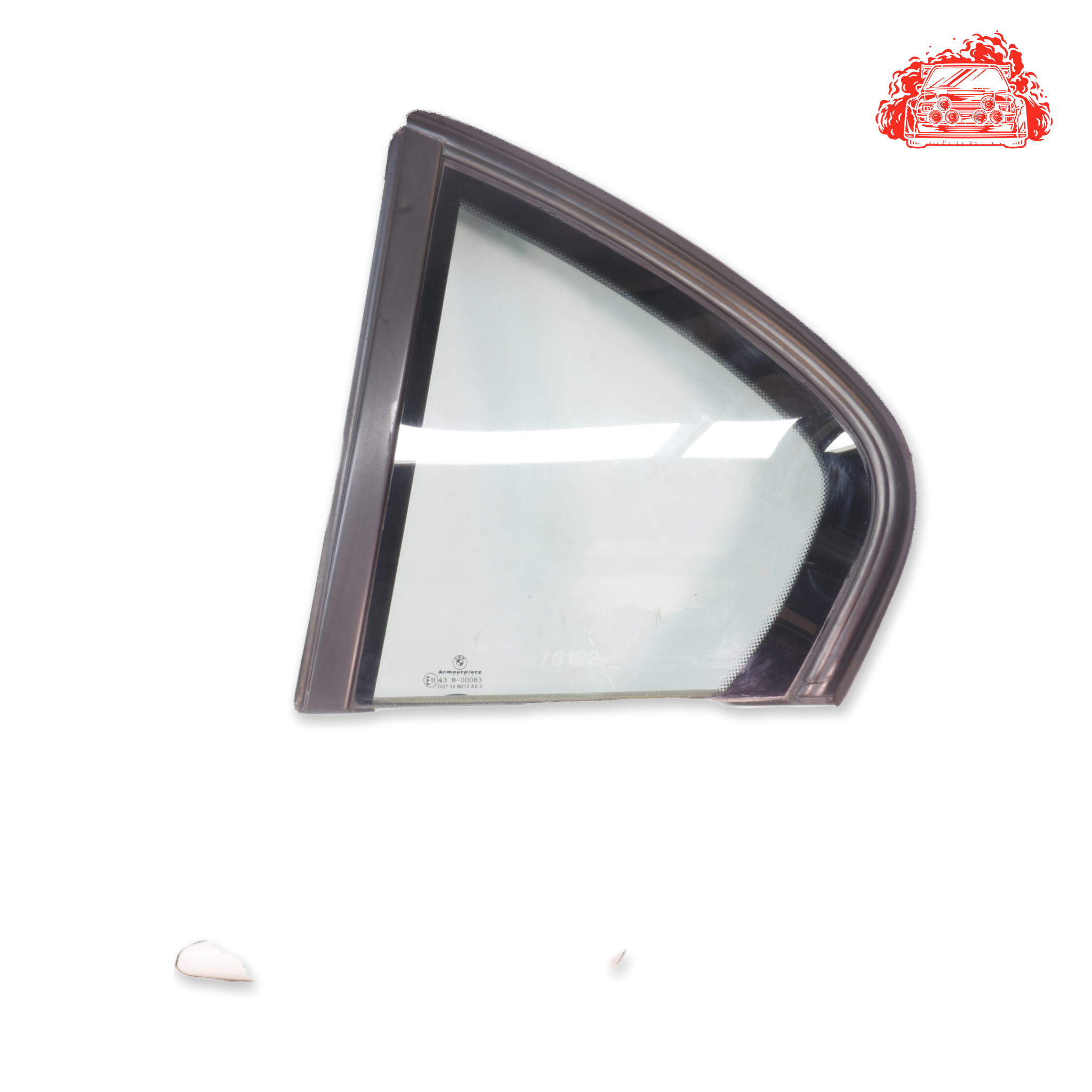 Used BMW 320i A/T (E46) Passenger Side Rear Quarter Window
