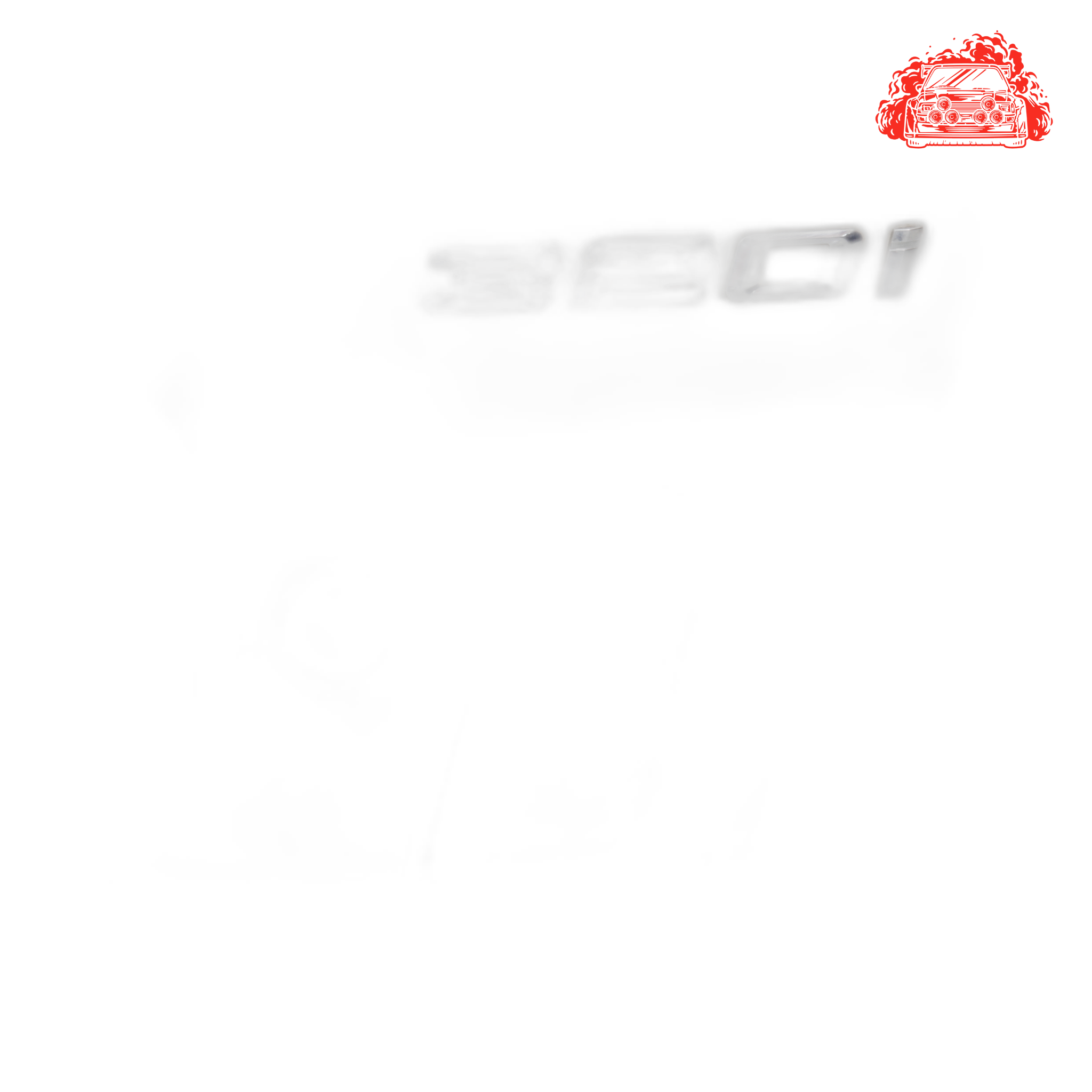 BMW 320i A/T (E46) Rear Emblem Badge Set