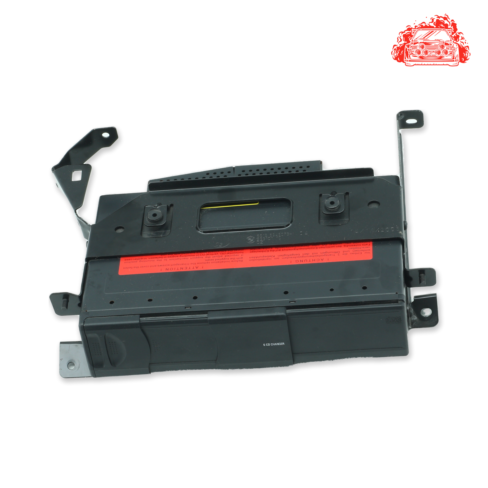 Used BMW 320i A/T (E90) CD Shuttle Changer - OEM Part 65.12-6977759-01