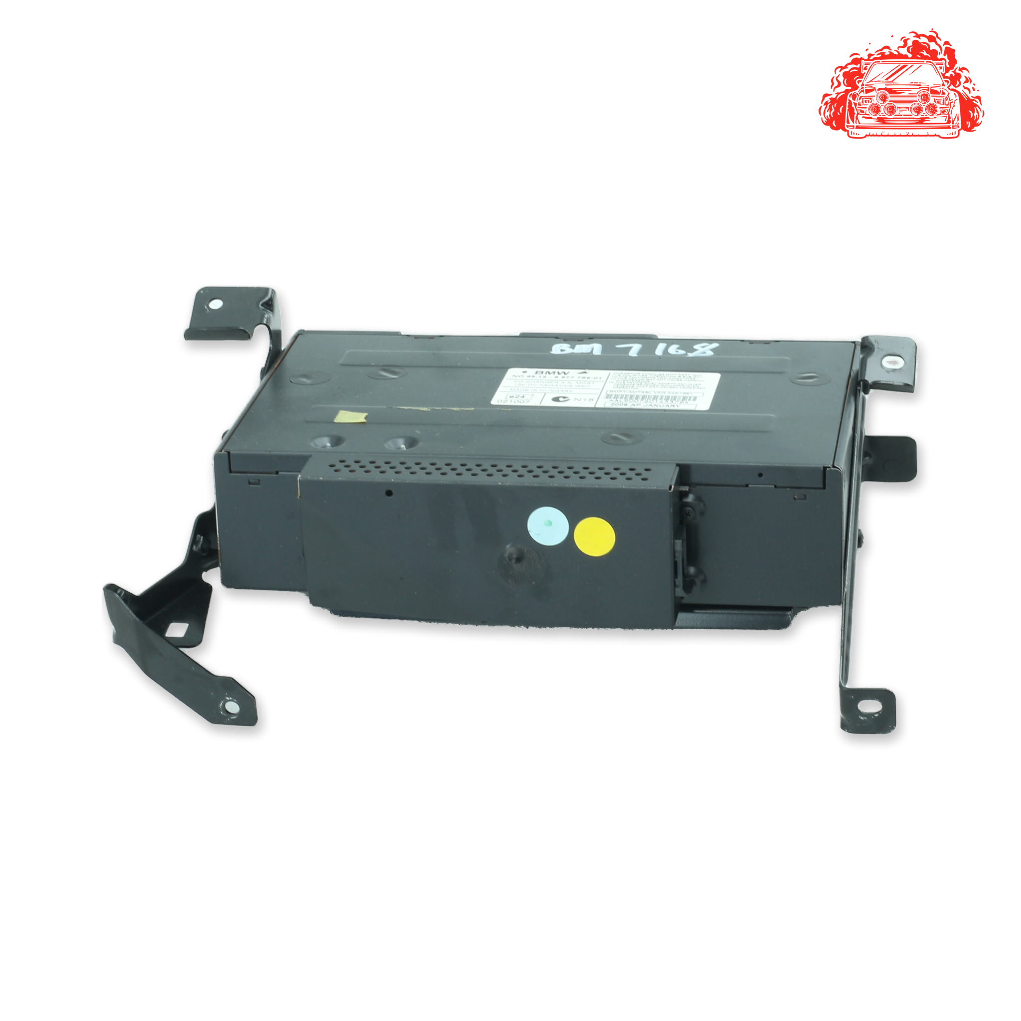 Used BMW 320i A/T (E90) CD Shuttle Changer - OEM Part 65.12-6977759-01