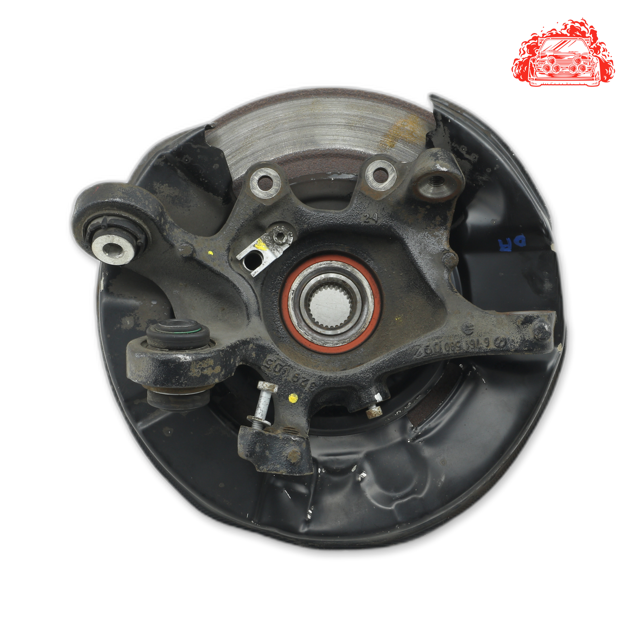 Used BMW 320i A/T (E90) Driver Side Rear Knuckle and Hub