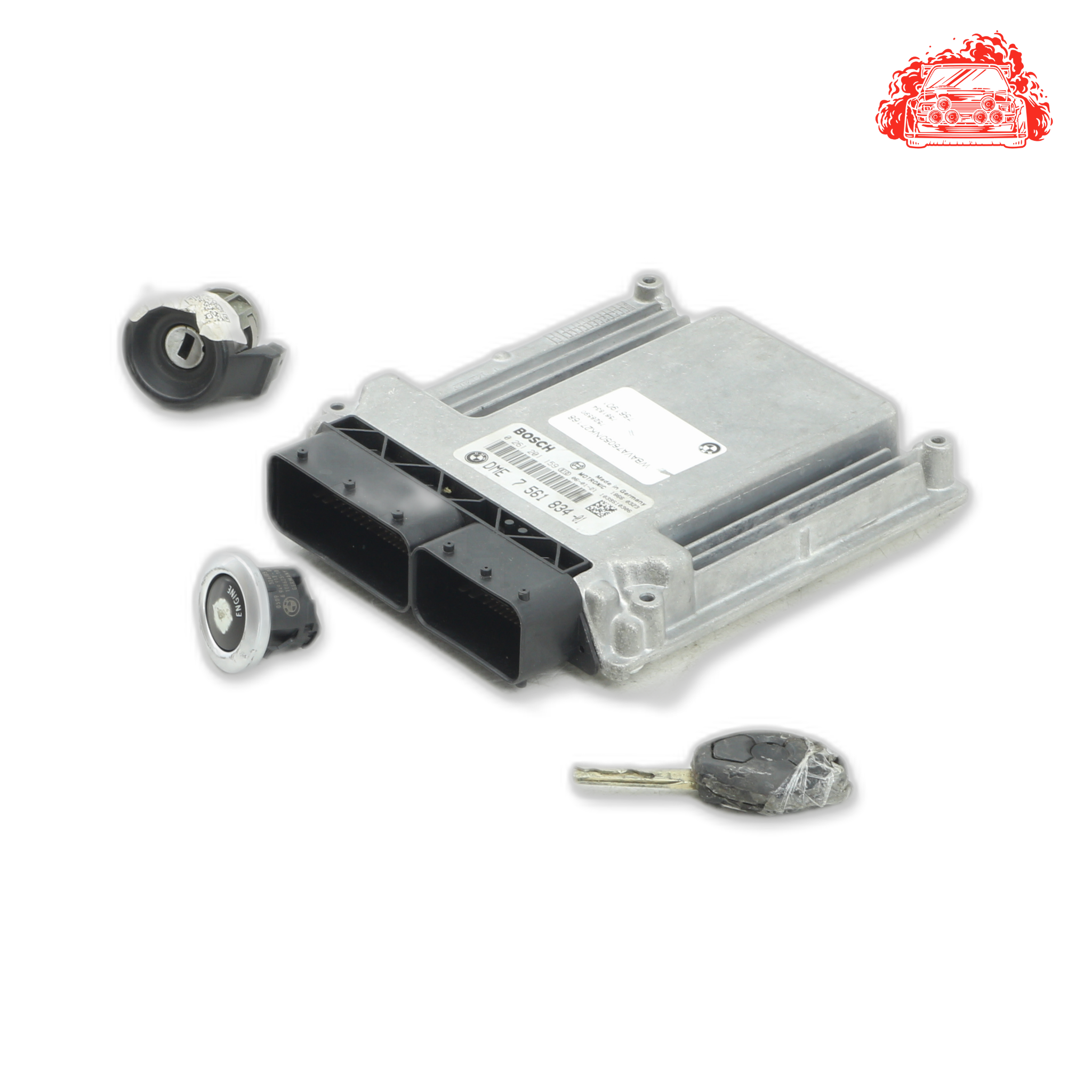 BMW 320i A/T (E90) ECU + Ignition + Keys + Barrels