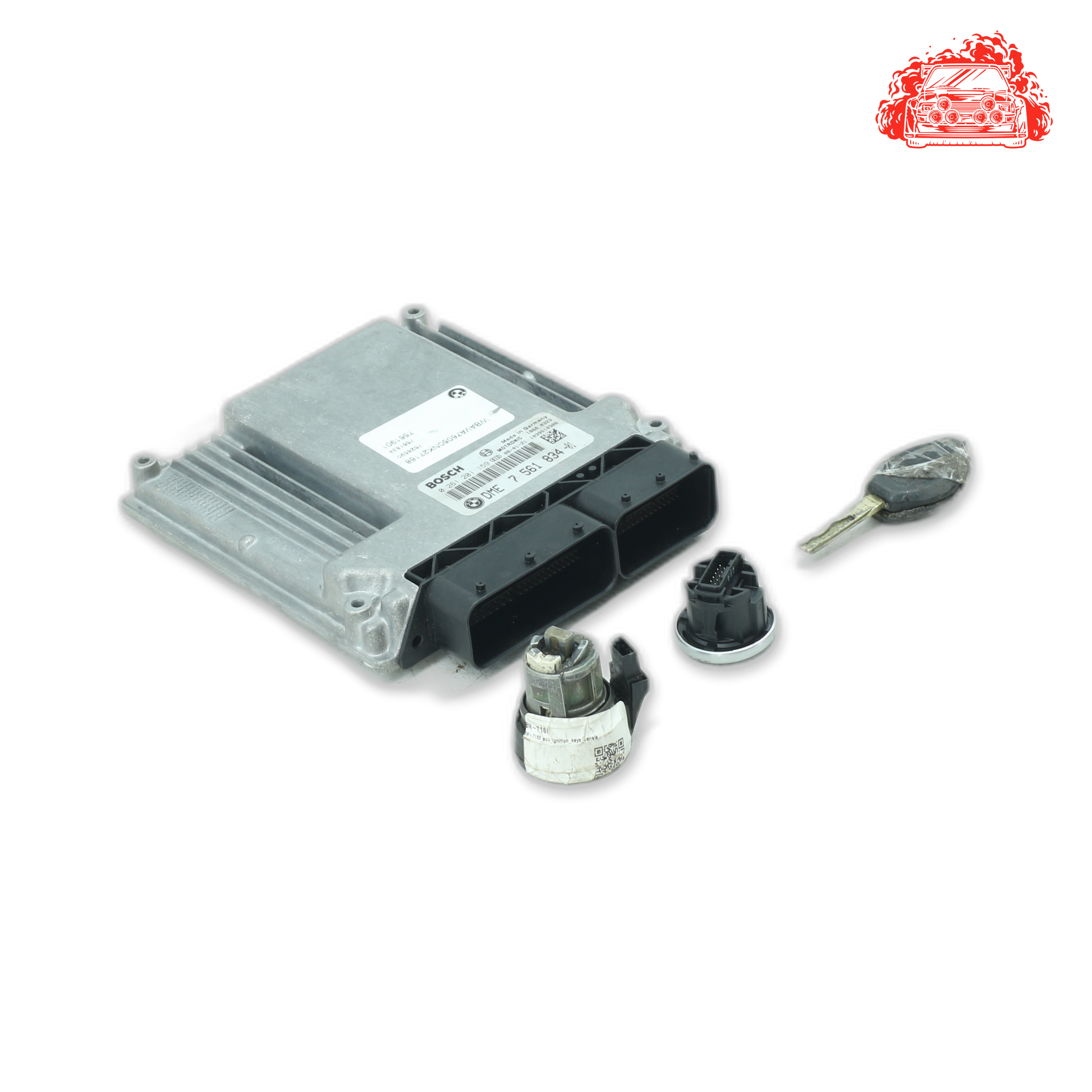 BMW 320i A/T (E90) ECU + Ignition + Keys + Barrels
