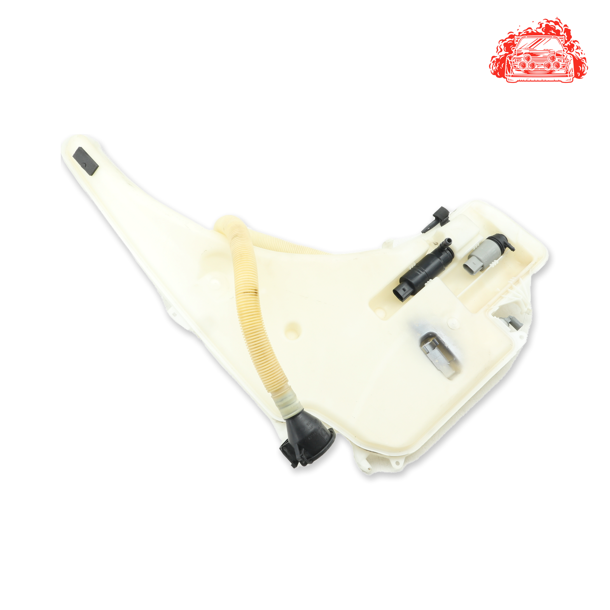 Used BMW 320i A/T (E90) Front Windshield Washer Fluid Reservoir - OEM Part 45R-015055