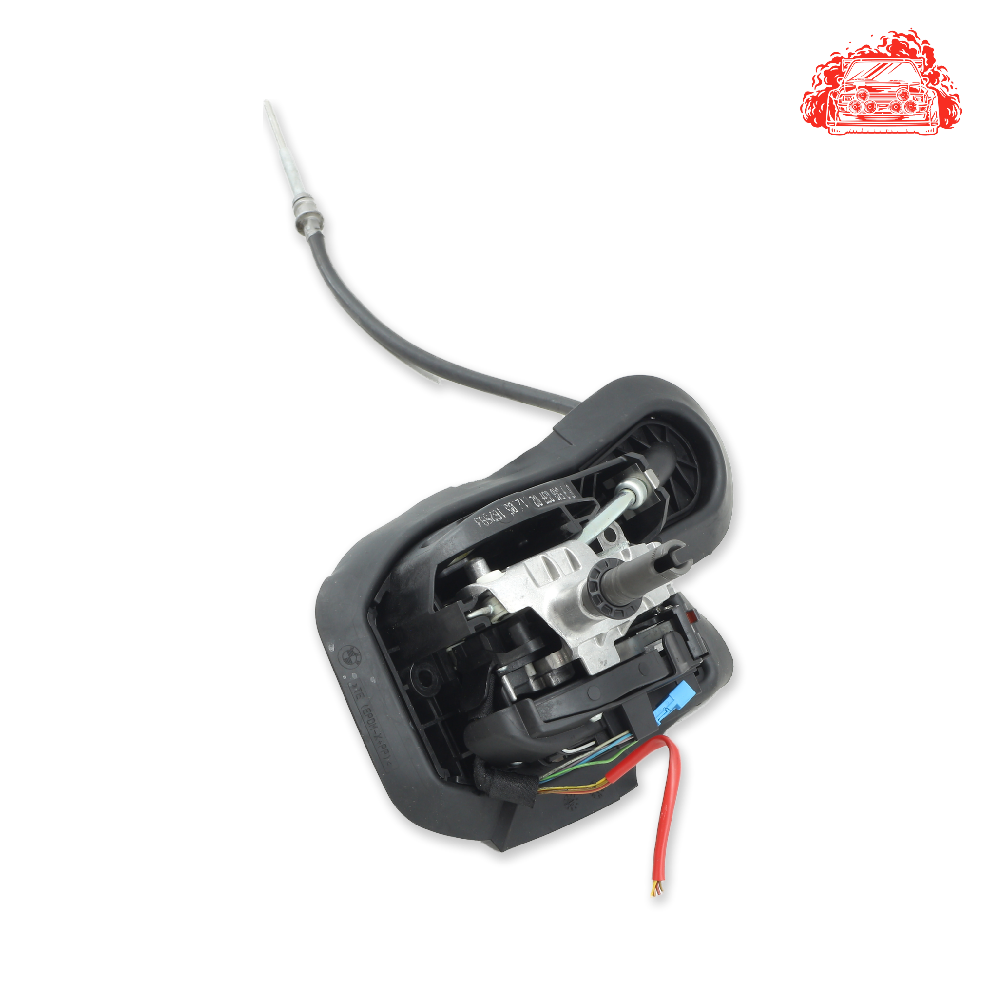 Used BMW 320i A/T (E90) Gear Shifter Assembly & Cables - OEM 754803702
